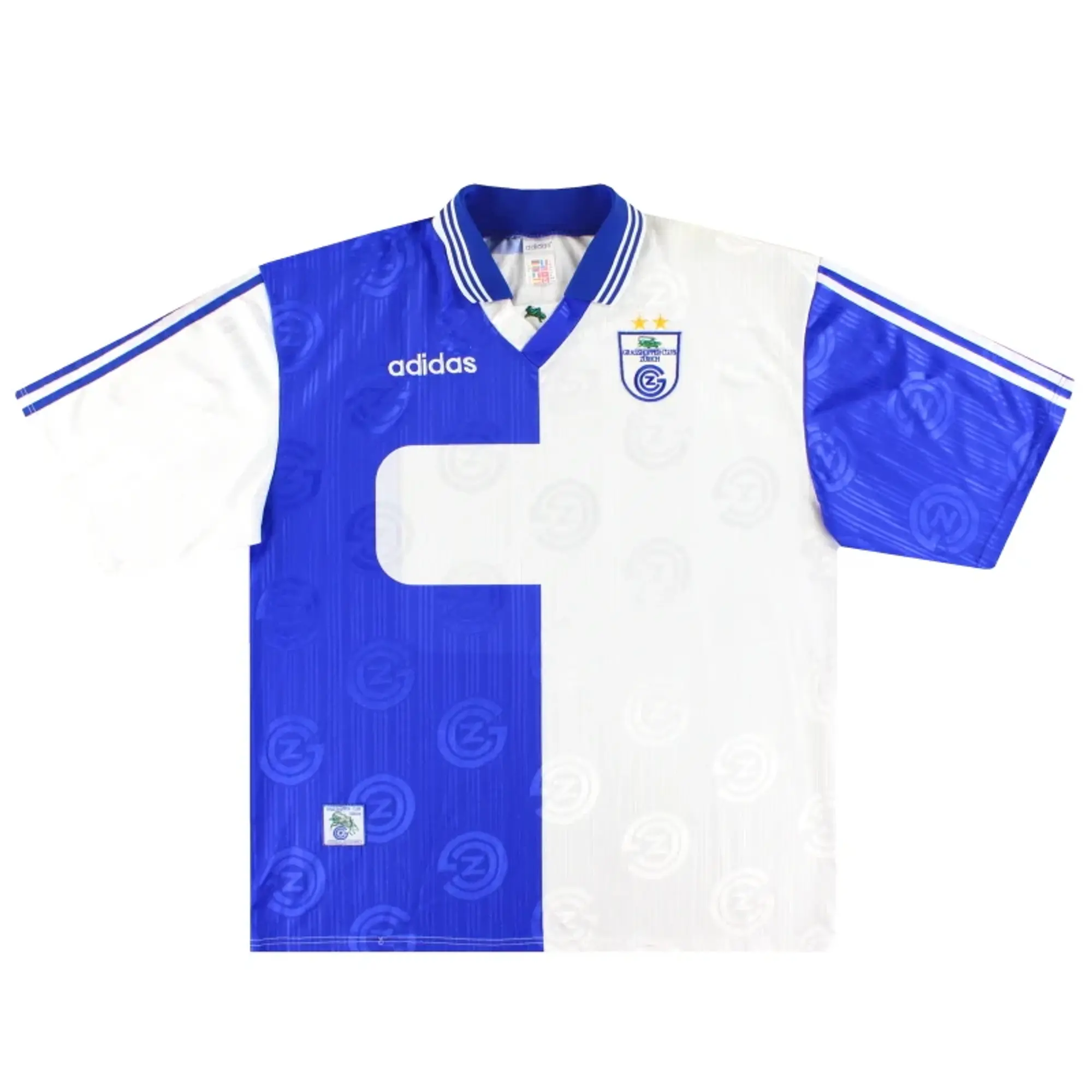 1997-98 Grasshoppers adidas Home Shirt XL - Other European Clubs / Excellent 
