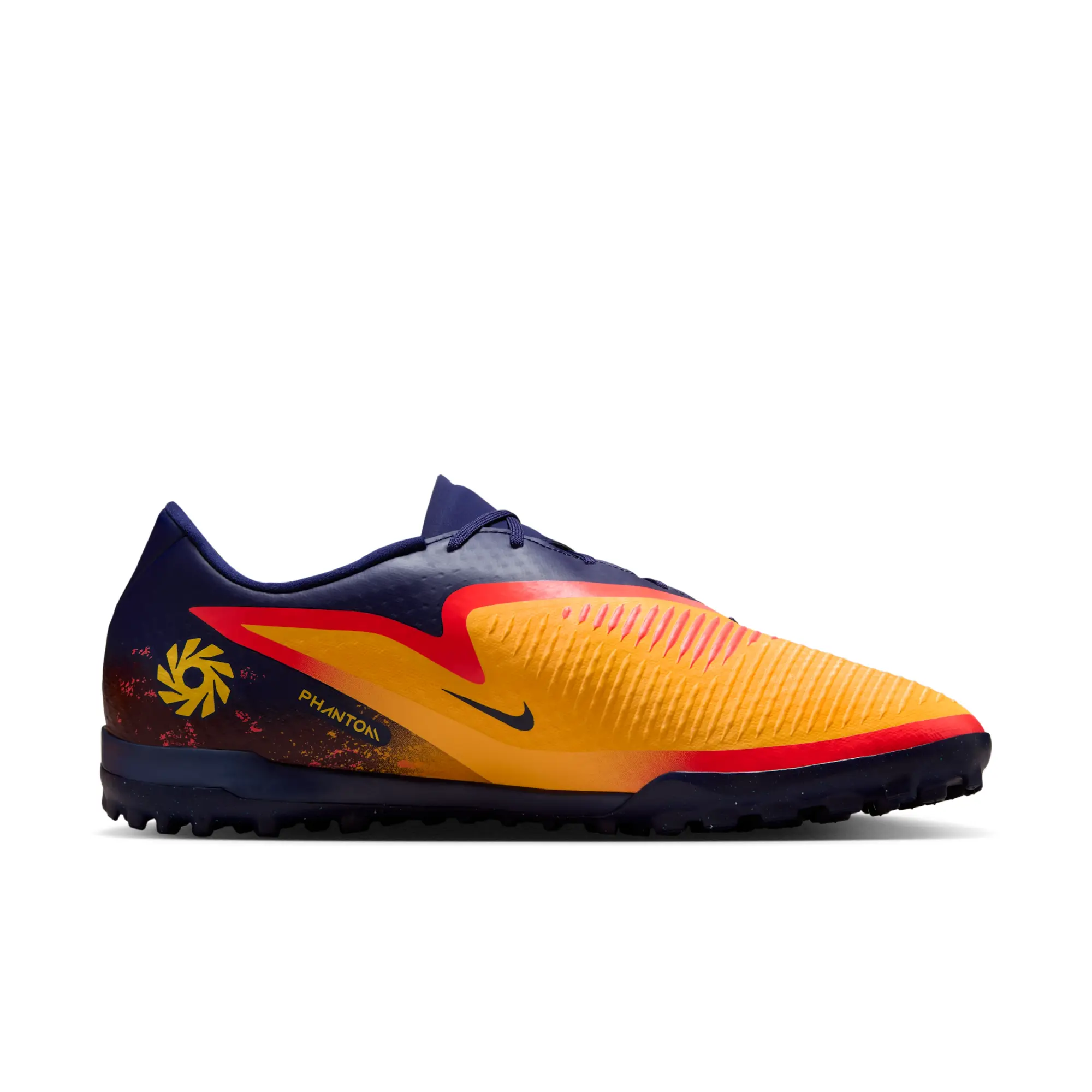 Nike Phantom 6 Low Academy 'Erling Haaland' Turf Football Shoe - Orange