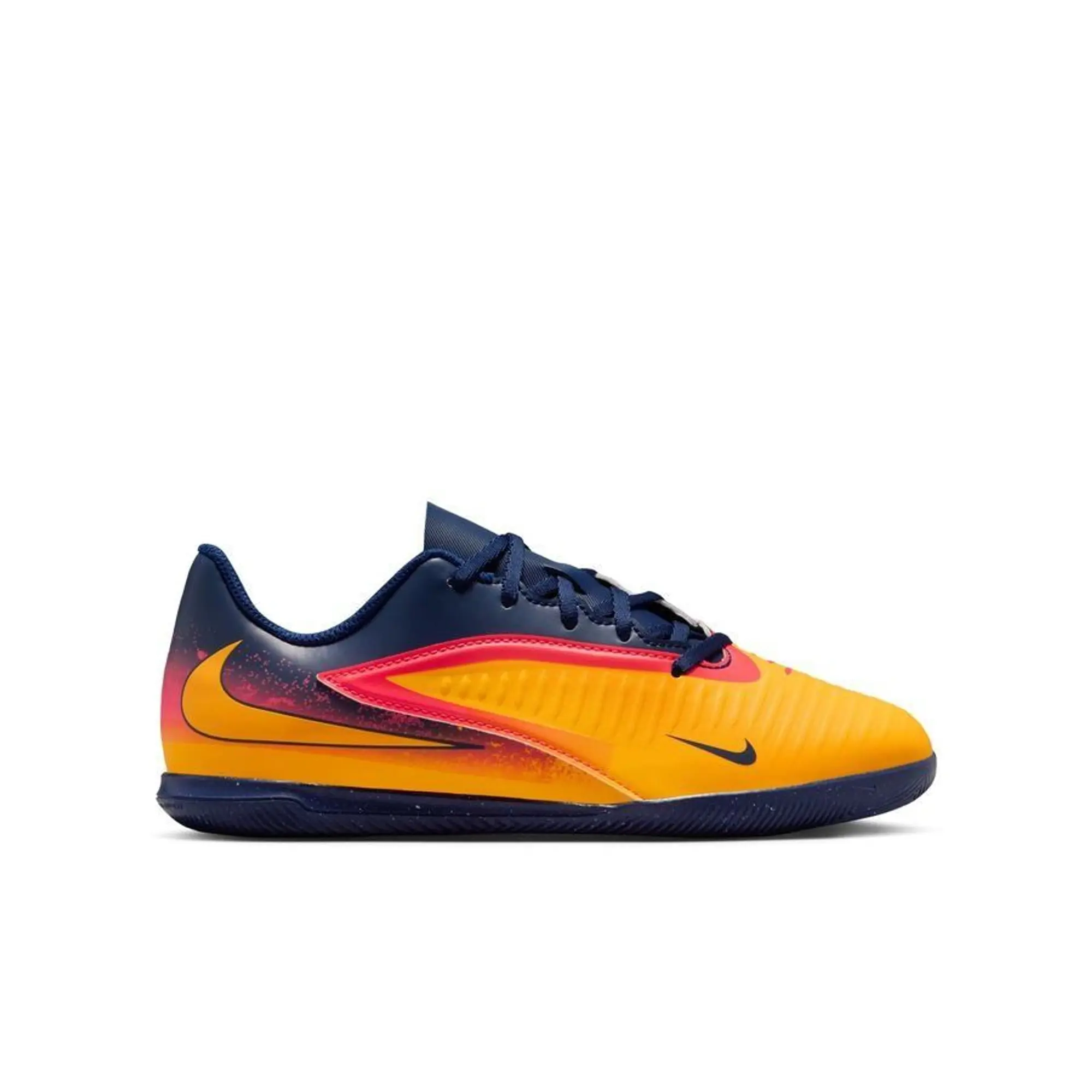 Nike Phantom 6 Club Low Cut Ic Erling Haaland Personal Edition - Laser Orange/Lemon Venom/Blue Void Kids - ['Orange']