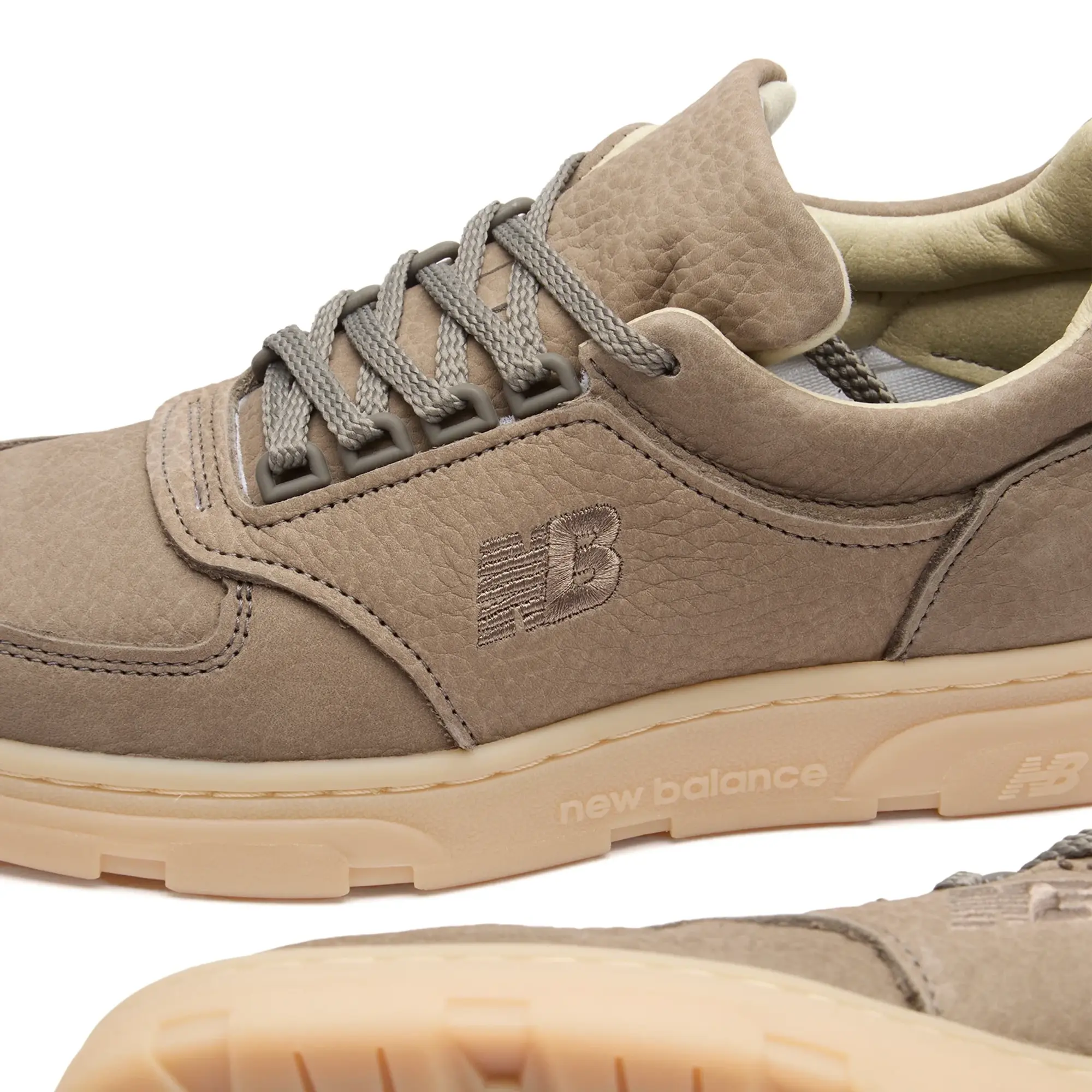 New Balance Unisex Made in UK Allerdale in Beige/Grey Leather