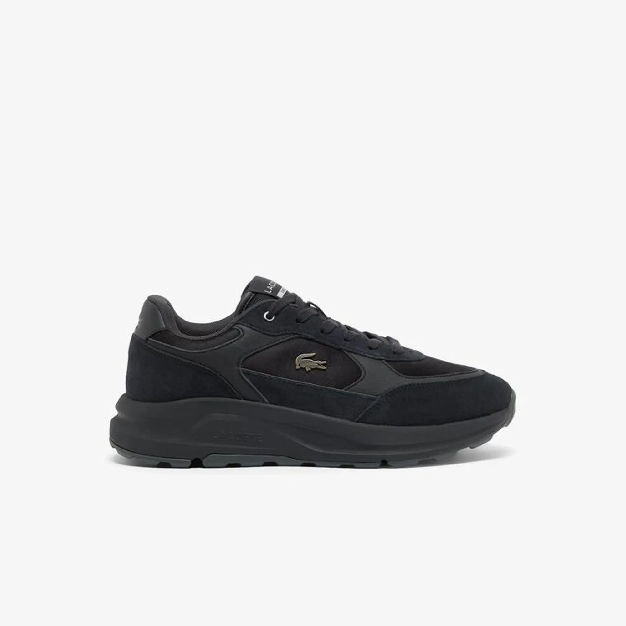 Lacoste Men's Run Set Sneakers - Dark Grey / Dark Grey