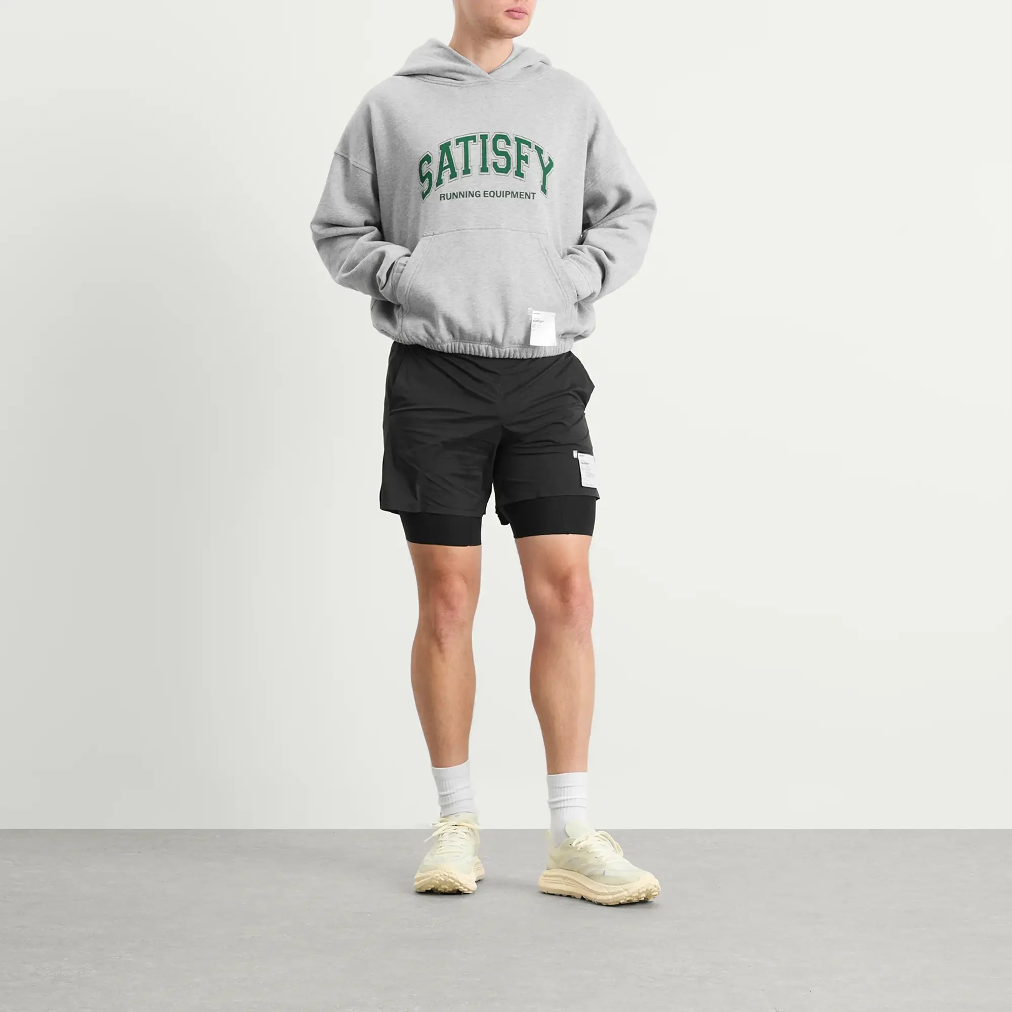 Satisfy Men's SoftCell Hoodie Heather Grey