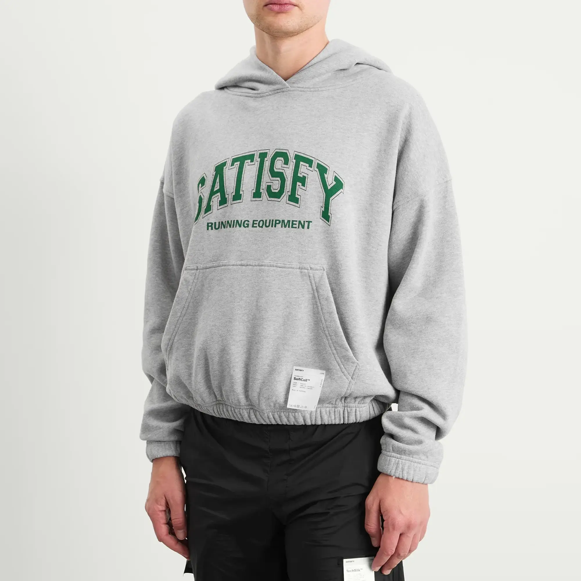 Satisfy Men's SoftCell Hoodie Heather Grey
