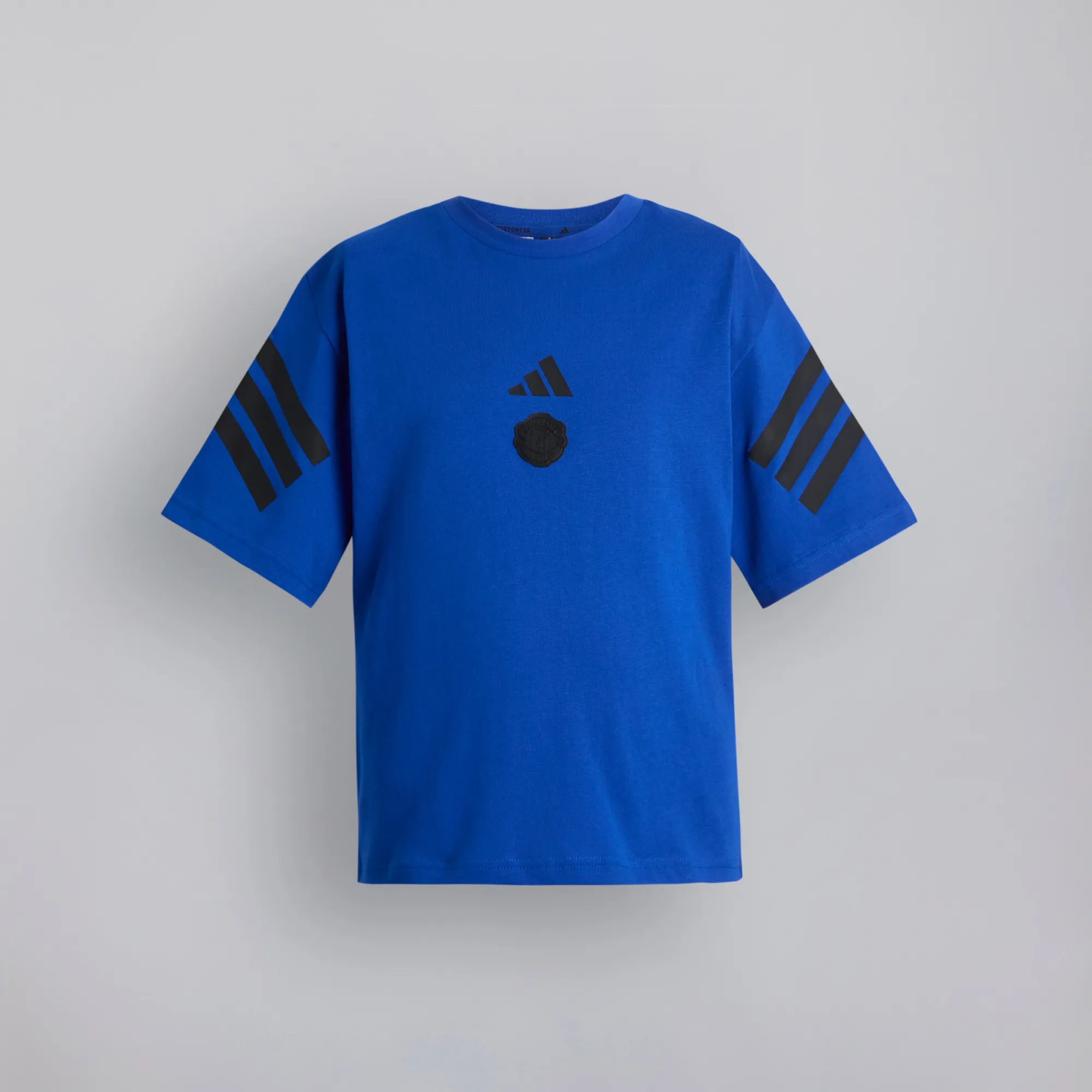 Manchester United x adidas Kids Future Icons T-Shirt Blue