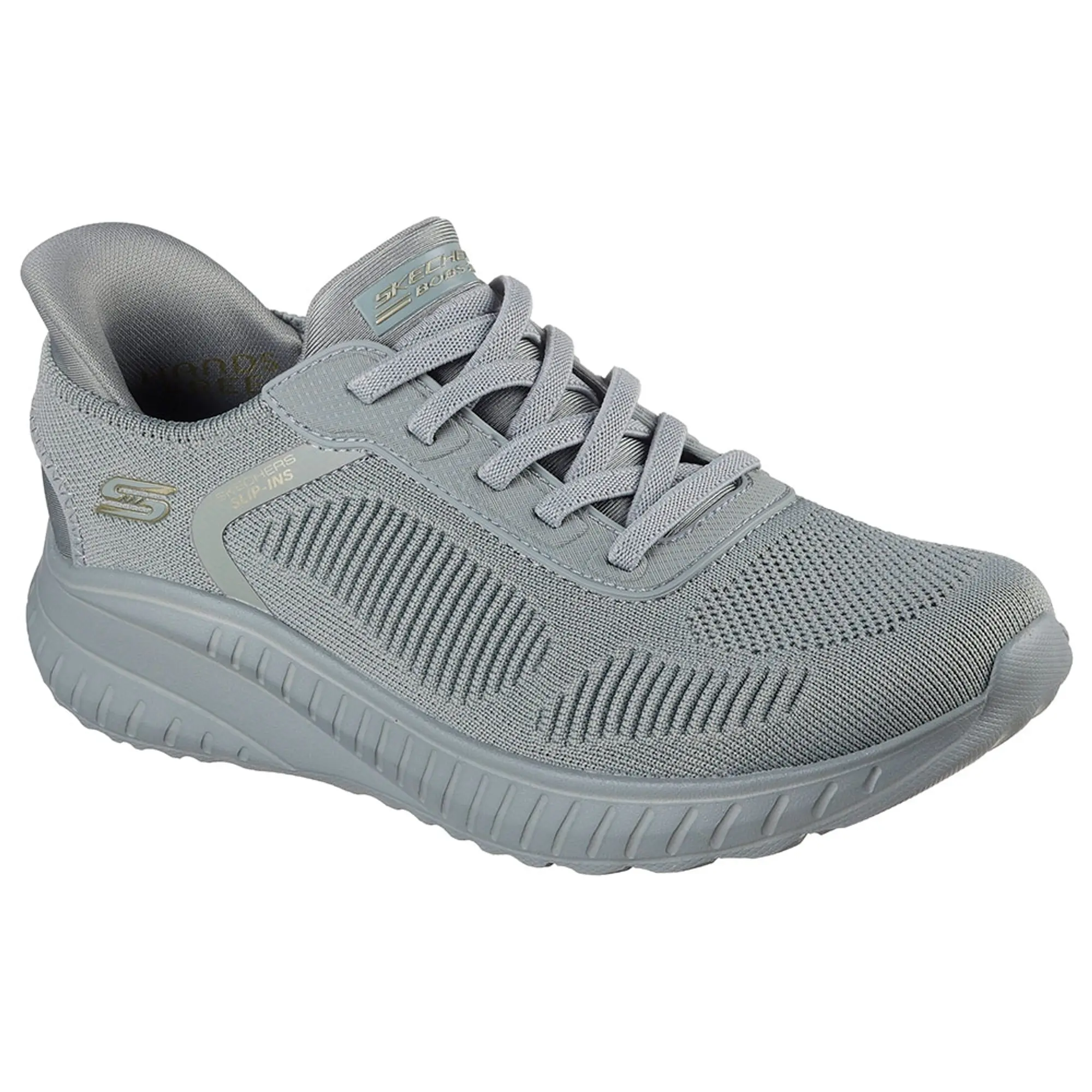 Skechers Women's Slip-ins: BOBS Sport Squad Chaos Sneaker in Olive
