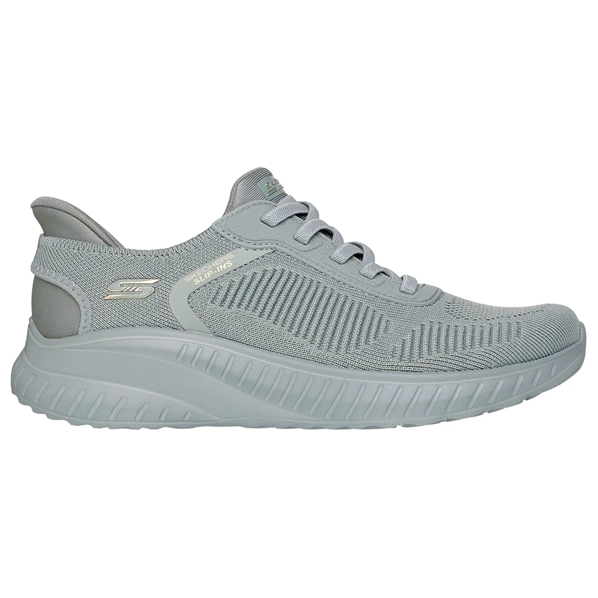 Skechers Women's Slip-ins: BOBS Sport Squad Chaos Sneaker in Olive