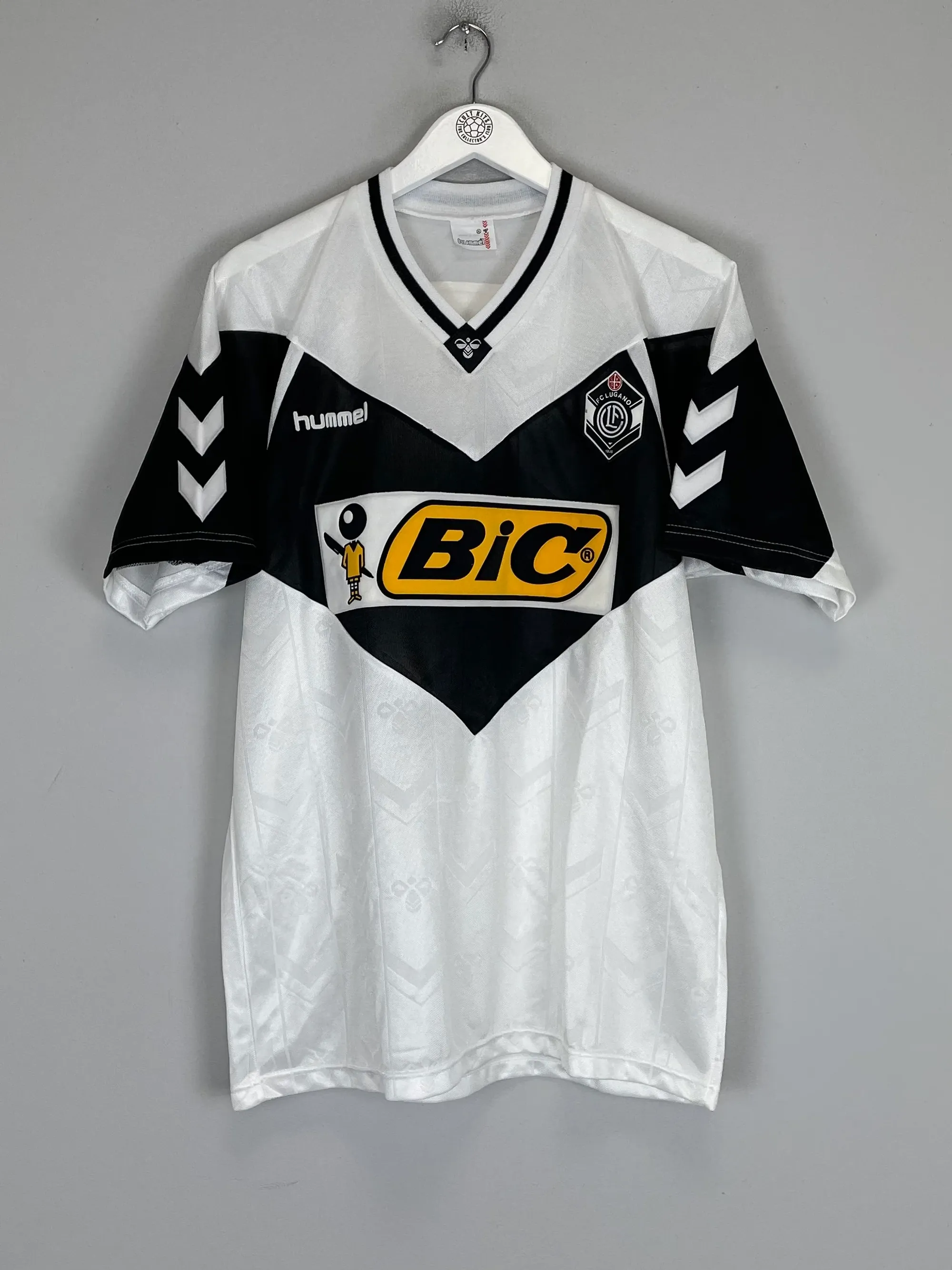 1990/93 FC LUGANO *MINT* HOME SHIRT (XL) HUMMEL | CULT KITS
