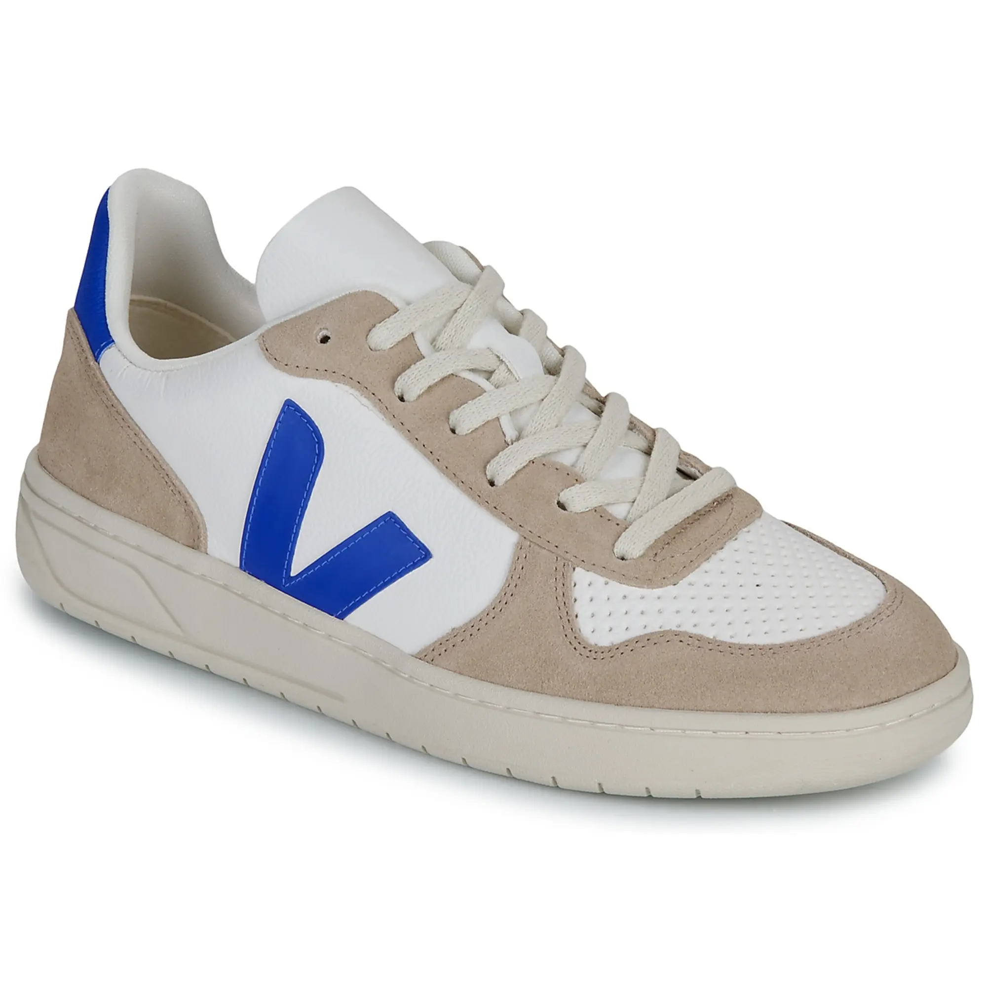 Veja  V-10  men's Shoes (Trainers) in Beige