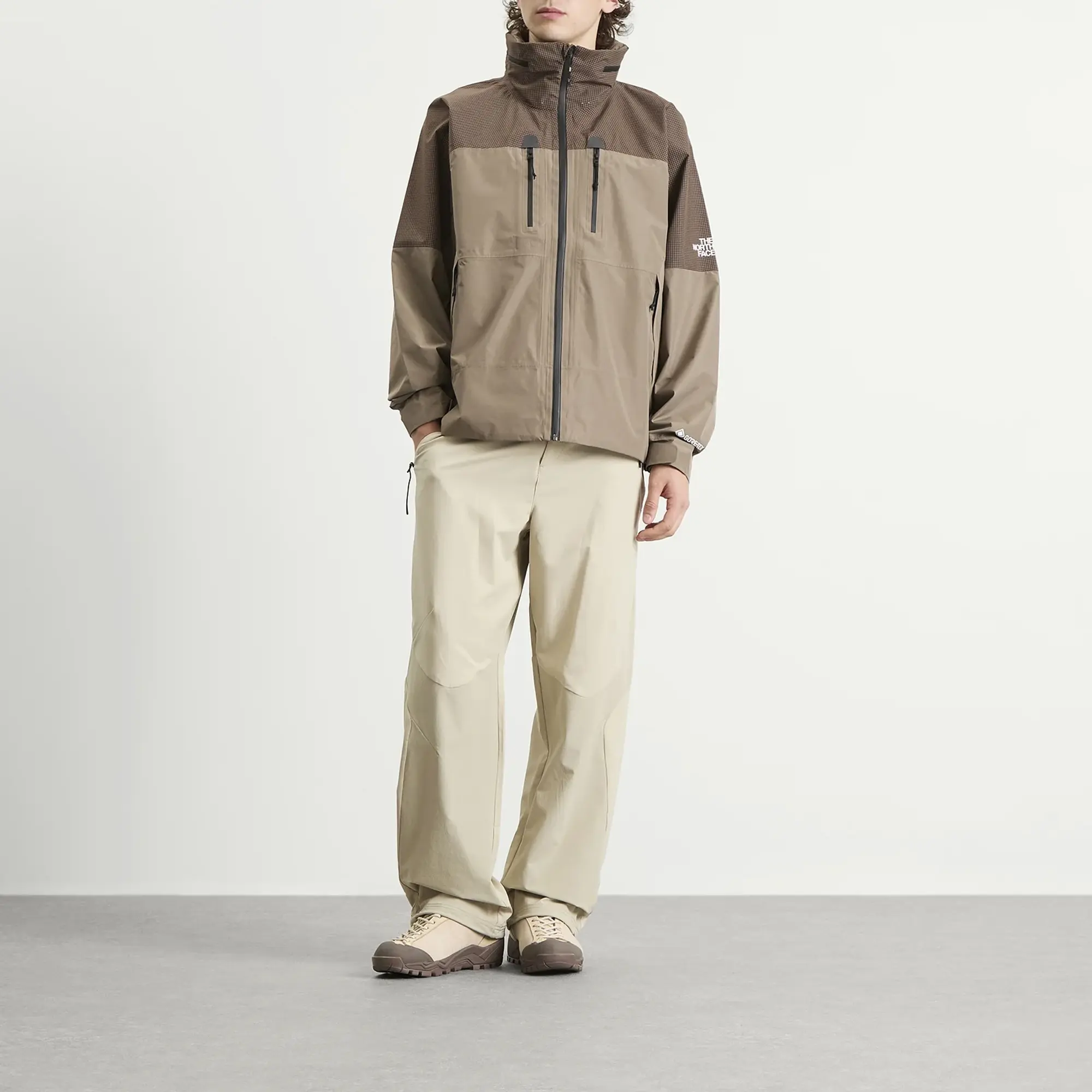 The North Face Men's HKE Devils Thumb Gore-Tex Jacket Mocha Brown/Smokey Brow
