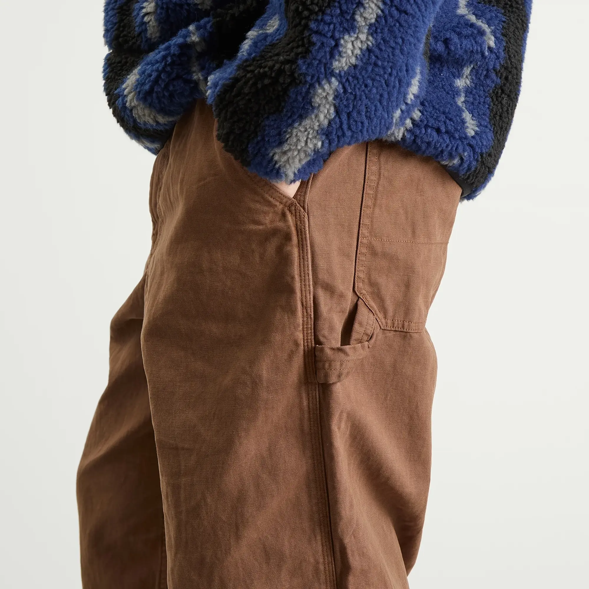 Gramicci Men's Canvas Work Pant Chocolate Aged