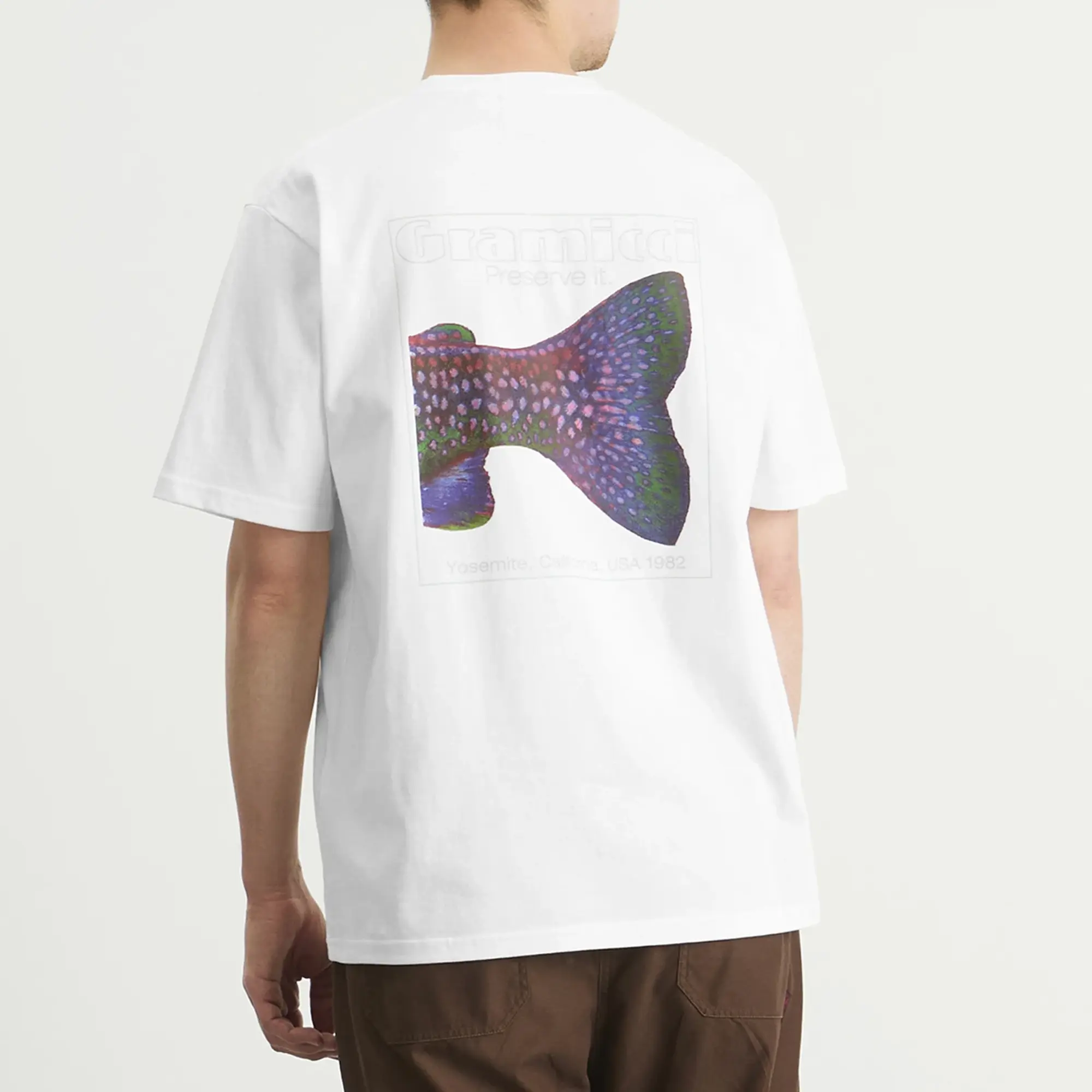 Gramicci Men's Trouttail T-Shirt White