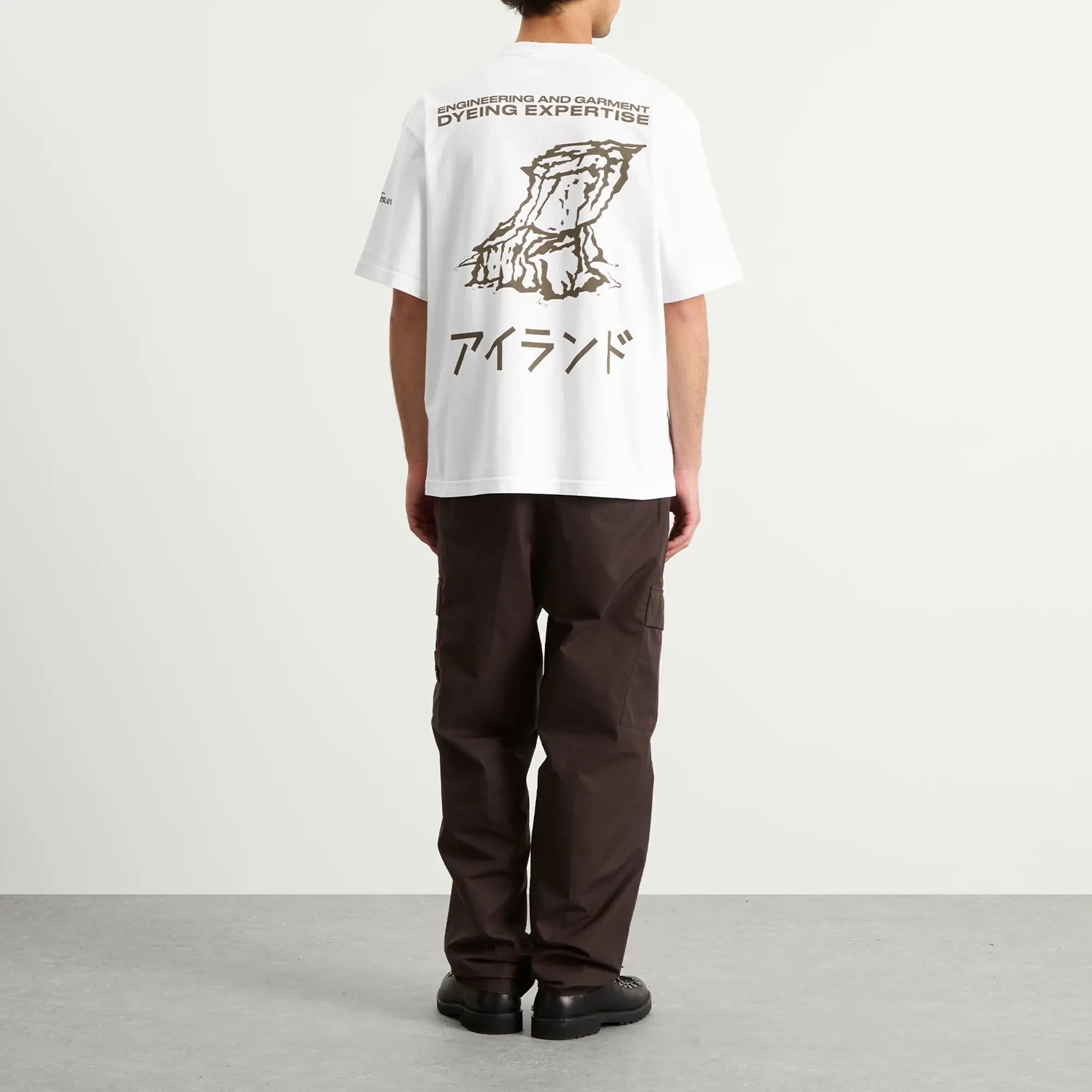 Stone Island Men's Island Print T-Shirt White