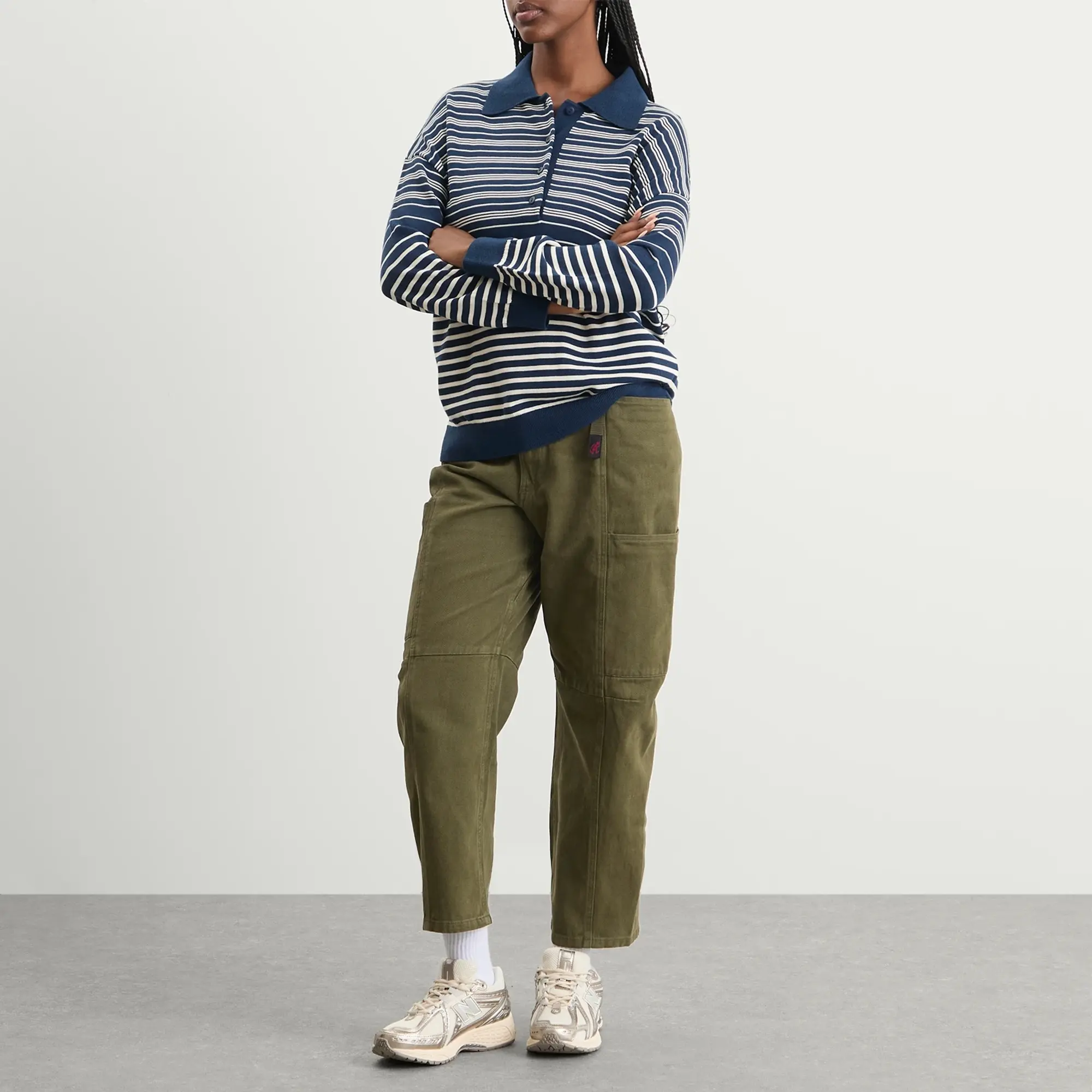 Gramicci Women's Voyager Twill Pant Deep Olive