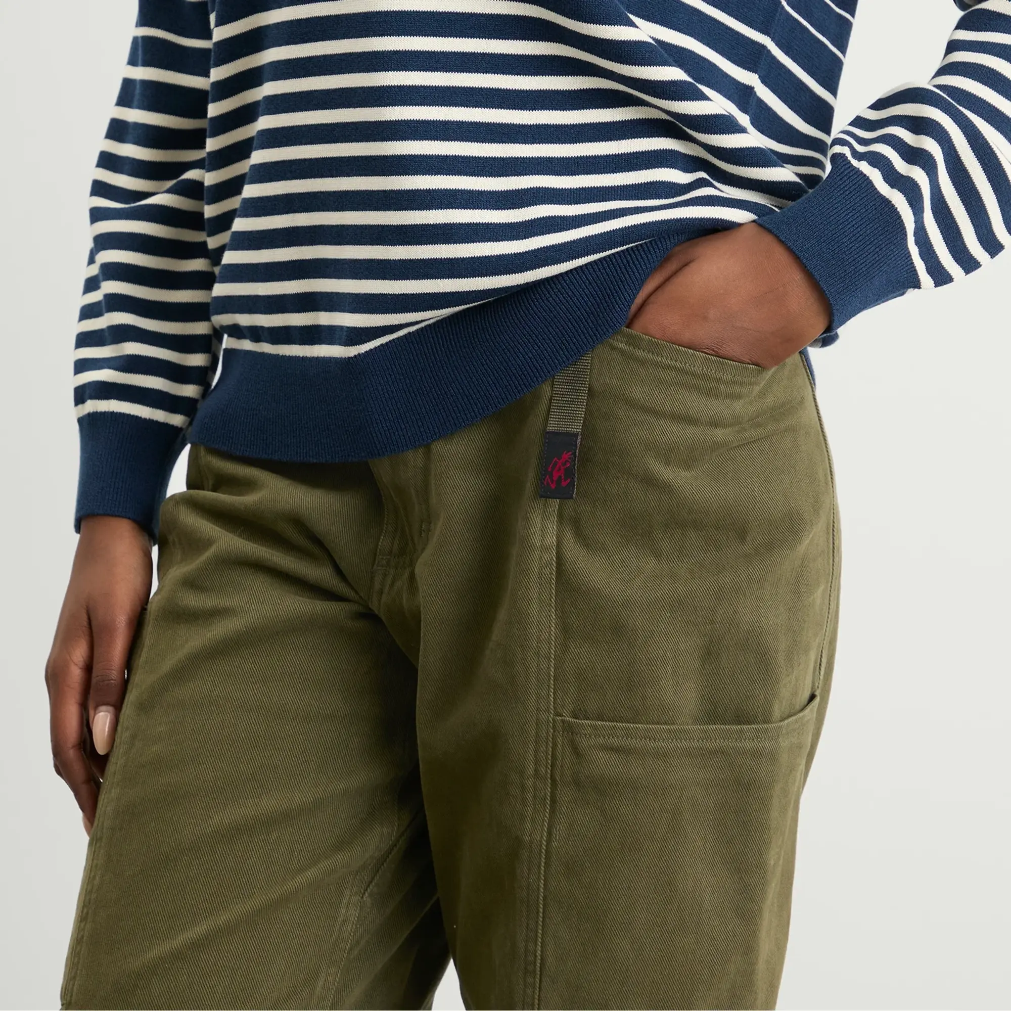 Gramicci Women's Voyager Twill Pant Deep Olive