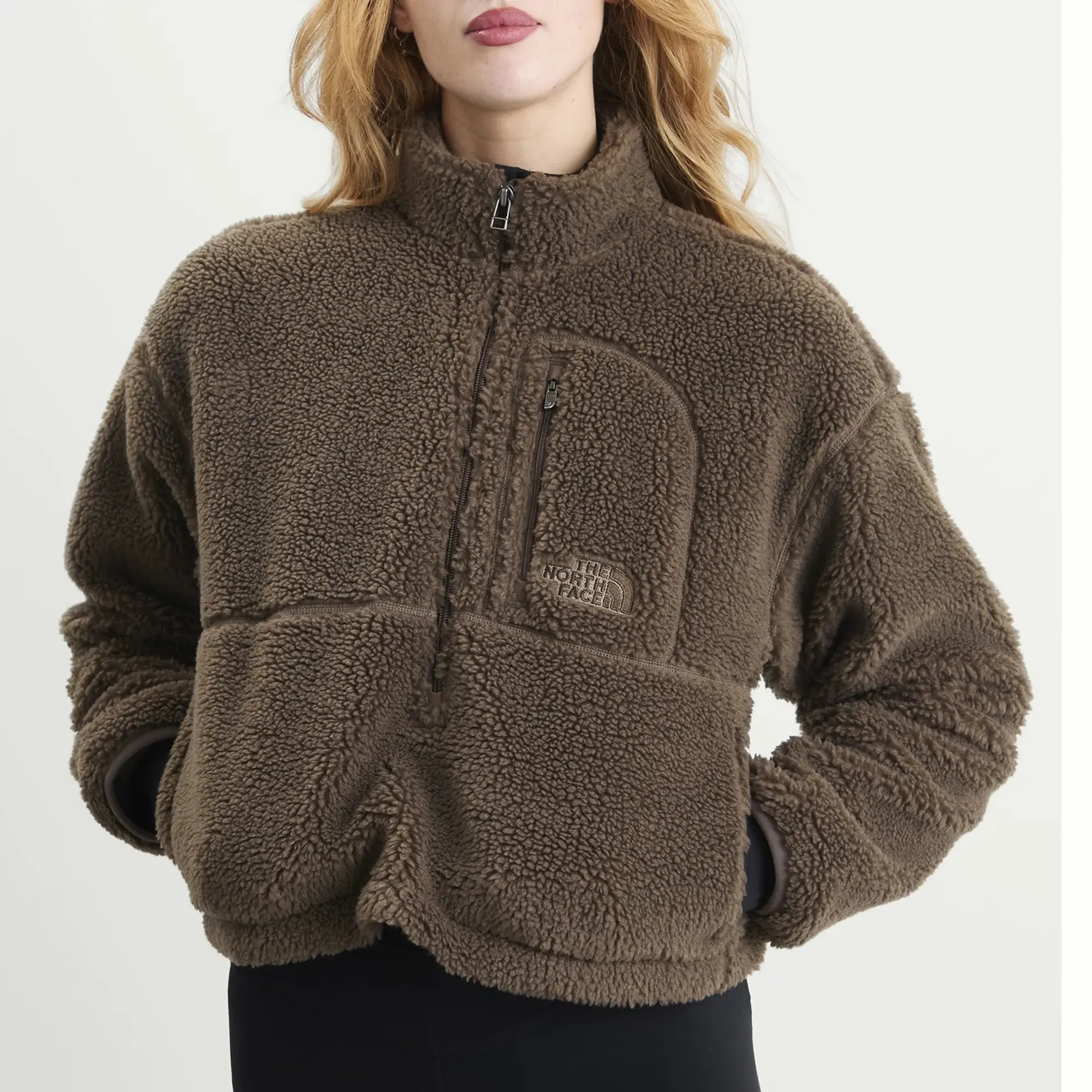 The North Face Women's Extreme Pile Pullover Smokey Brown