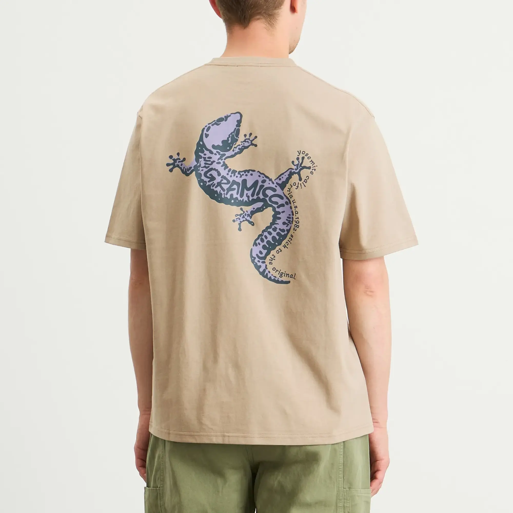 Gramicci Men's Gecko T-Shirt Beige