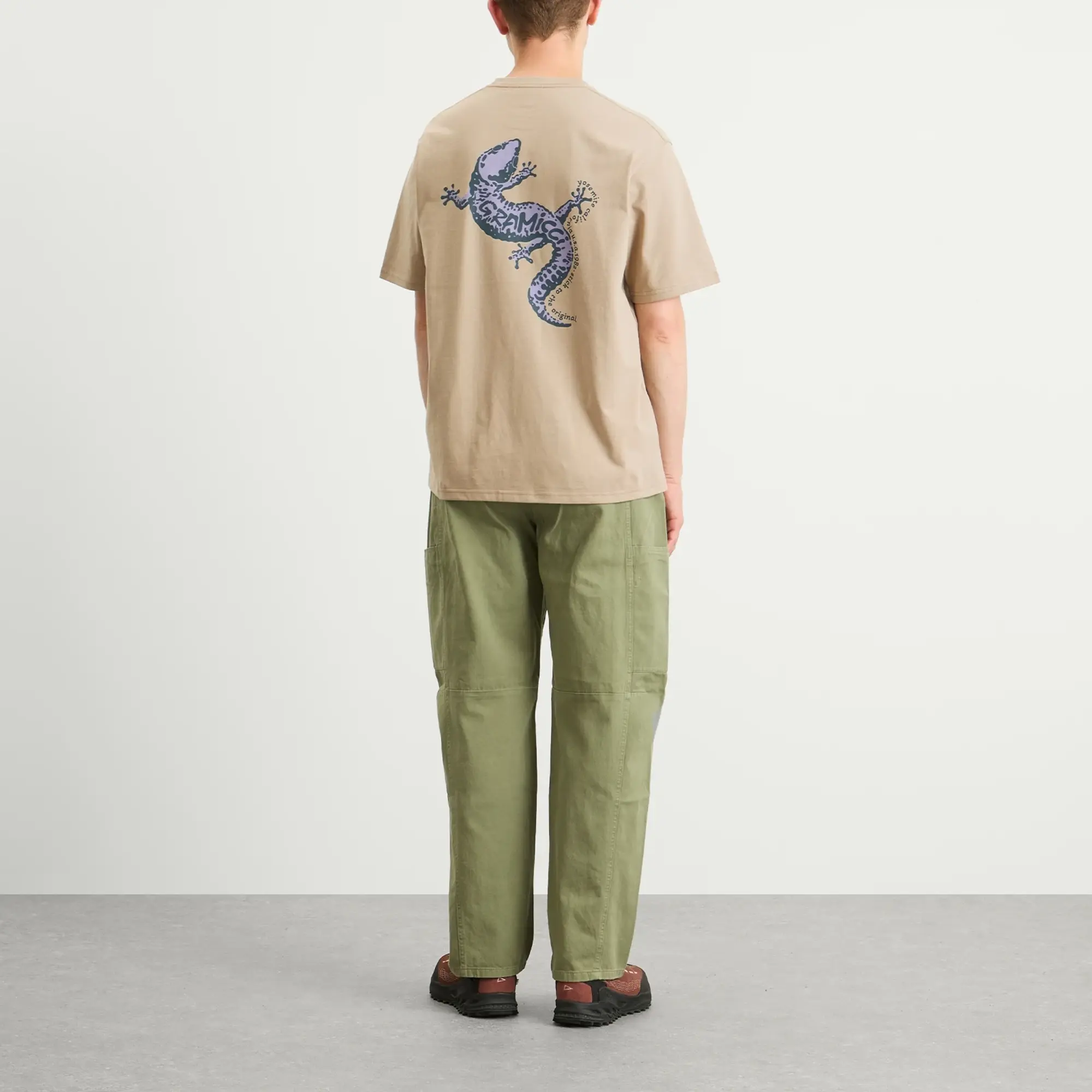 Gramicci Men's Gecko T-Shirt Beige