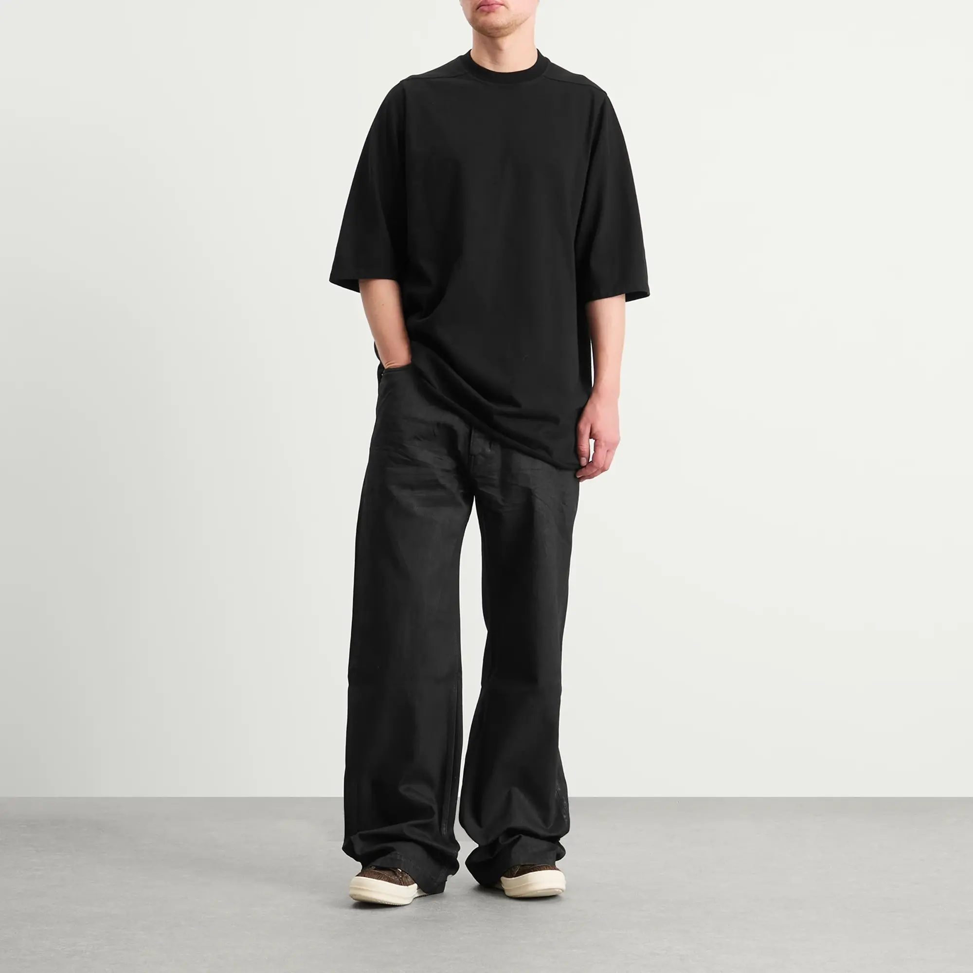 Rick Owens Men's Jumbo Tee Black