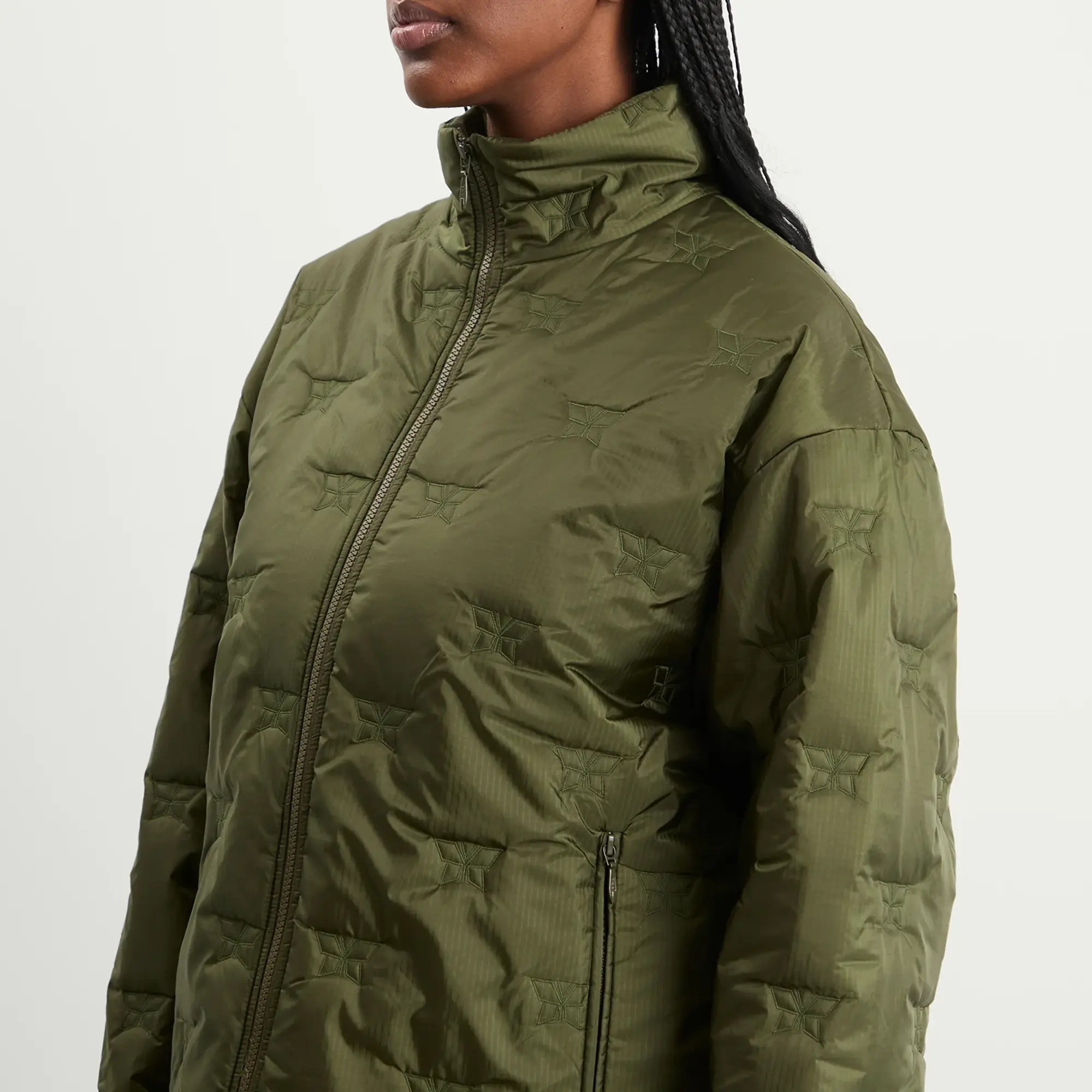 Needles Women's Filling Jacket Olive