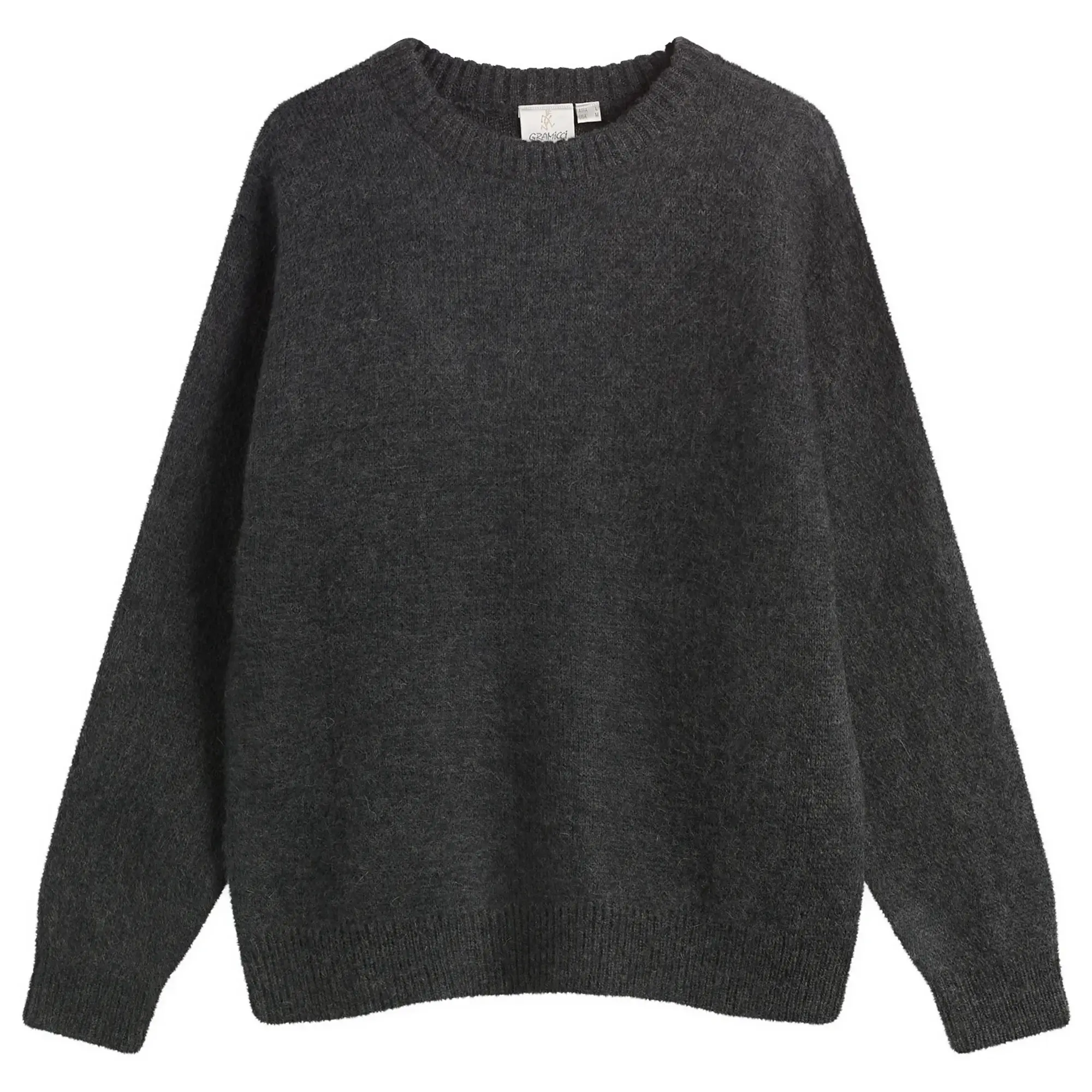 Gramicci Men's Mohair Sweater Charcoal