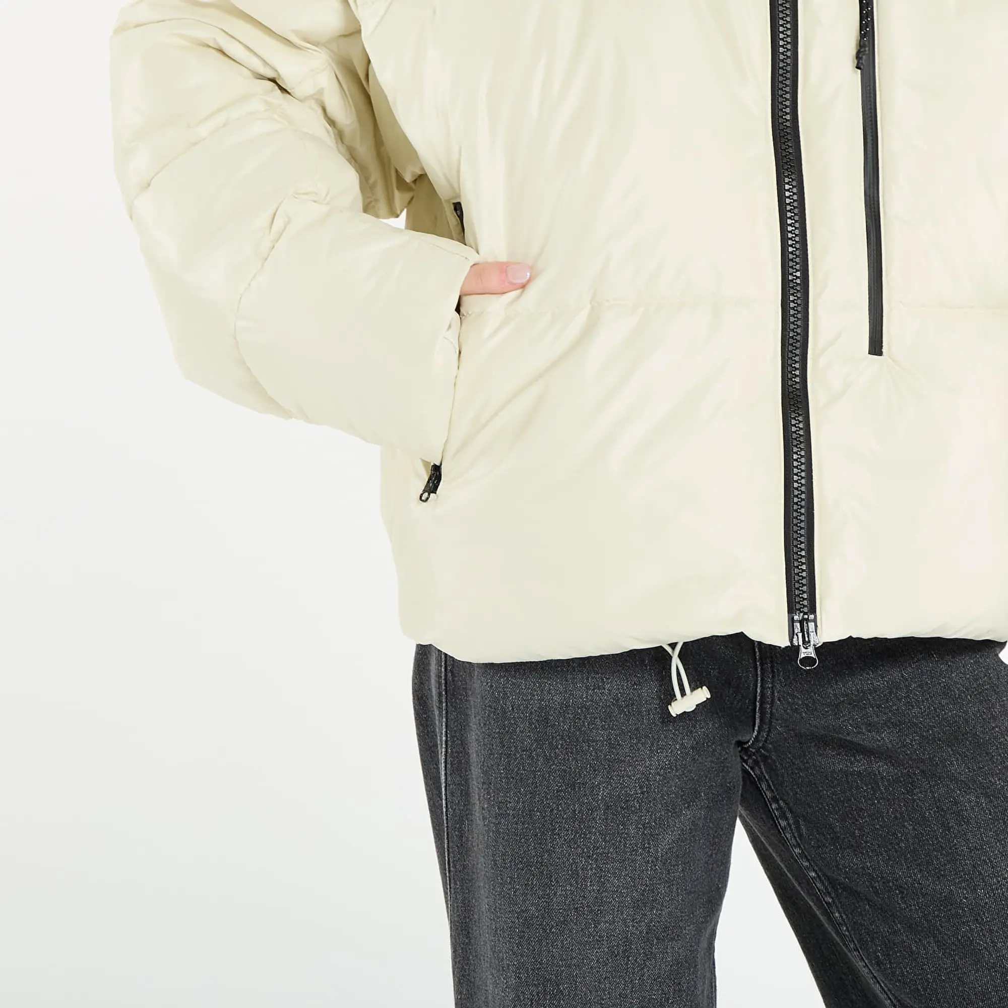 Jacket Adidas By Stella Mccartney Short Padded Winter Jacket Almond Milk-Smc L