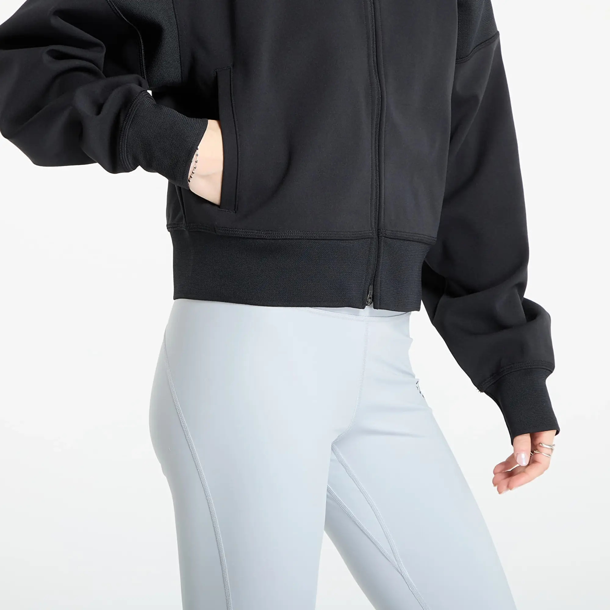 Jacket Adidas By Stella Mccartney Knitted Track Top Black/ A Charcoal L