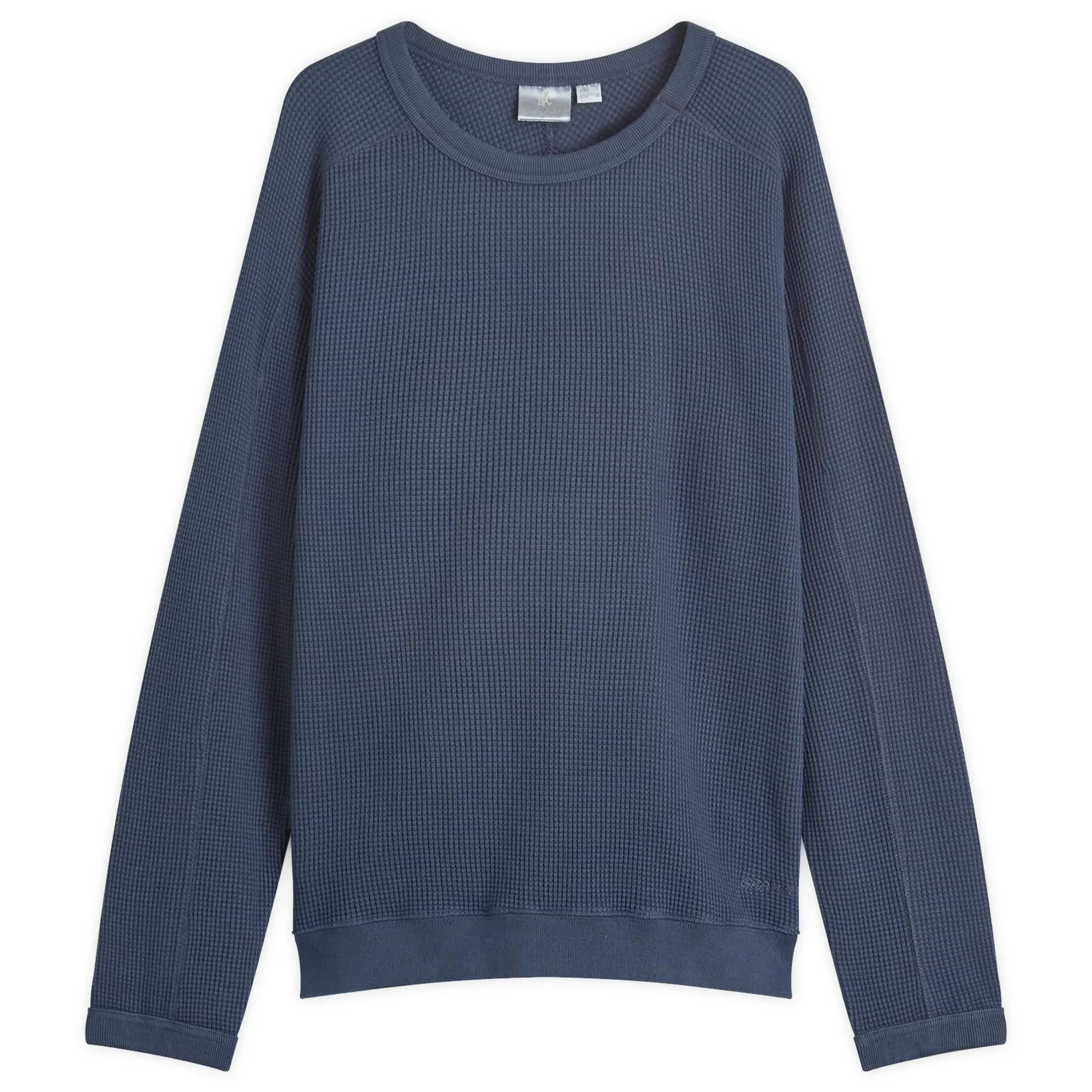 Gramicci Waffle Crew Sweater Twilight