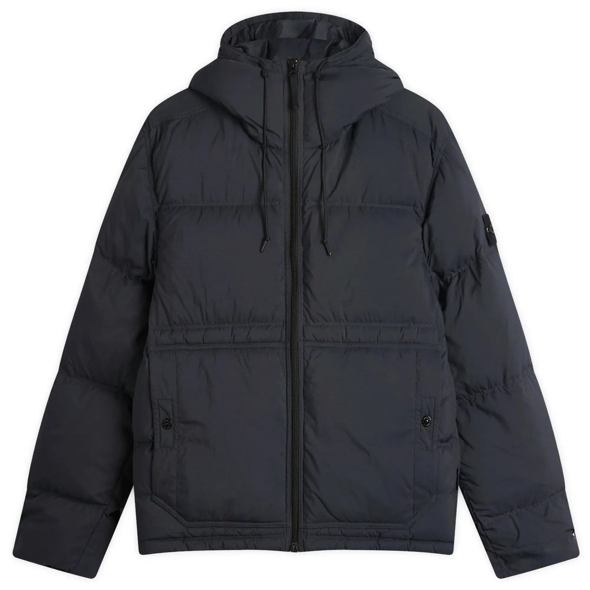 Stone Island Men's Matt Ripstop Cordura Down Jacket Navy Blue