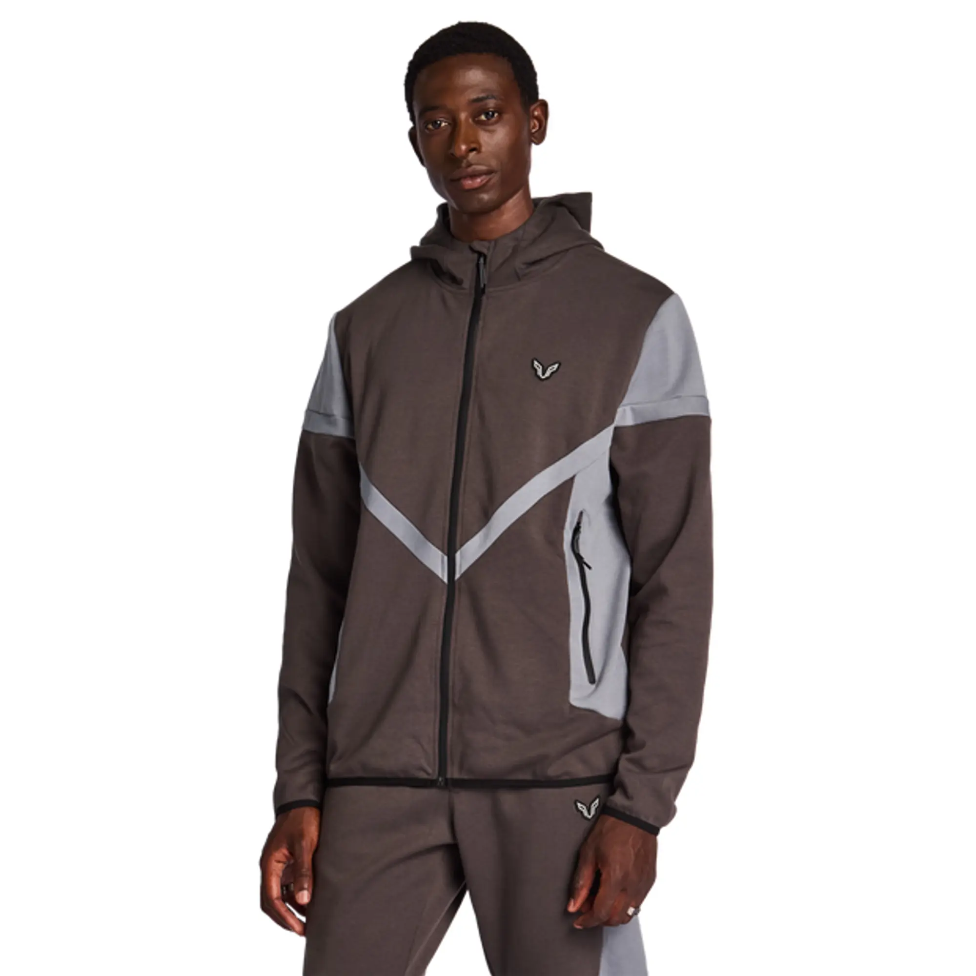 Okami Exploration Men Hoodies - Grey
