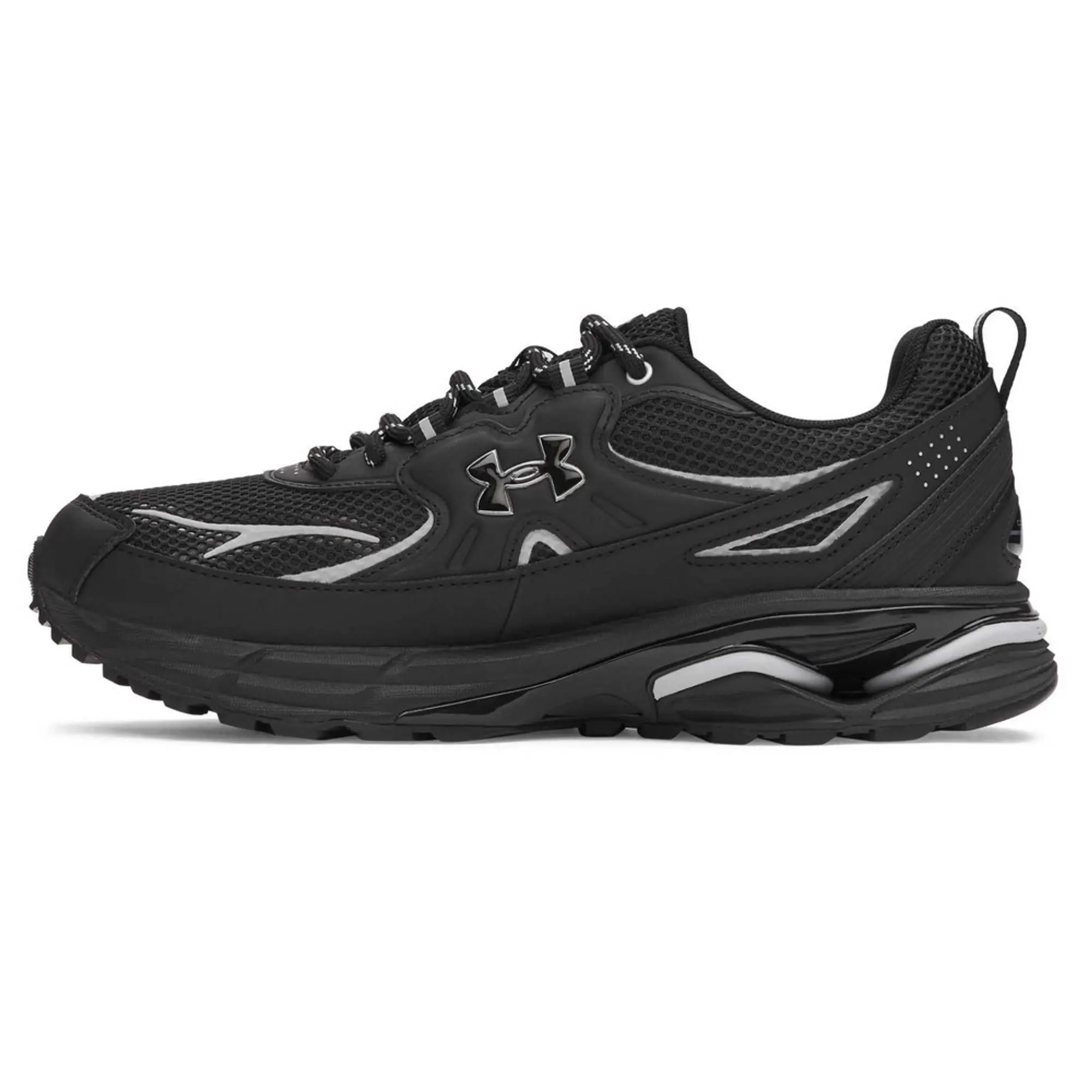 Under Armour  Apparition Tech Unisex Shoes Black / Black / Black 3.5