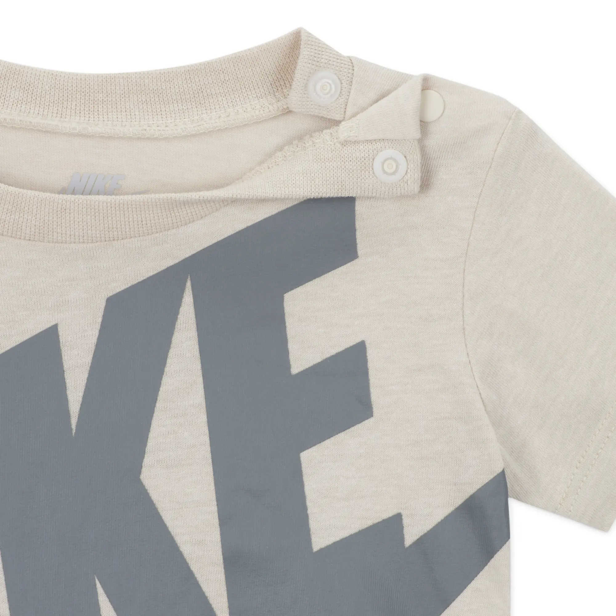Nike Sportswear Baby (0–9M) Romper - Brown - Cotton/Polyester