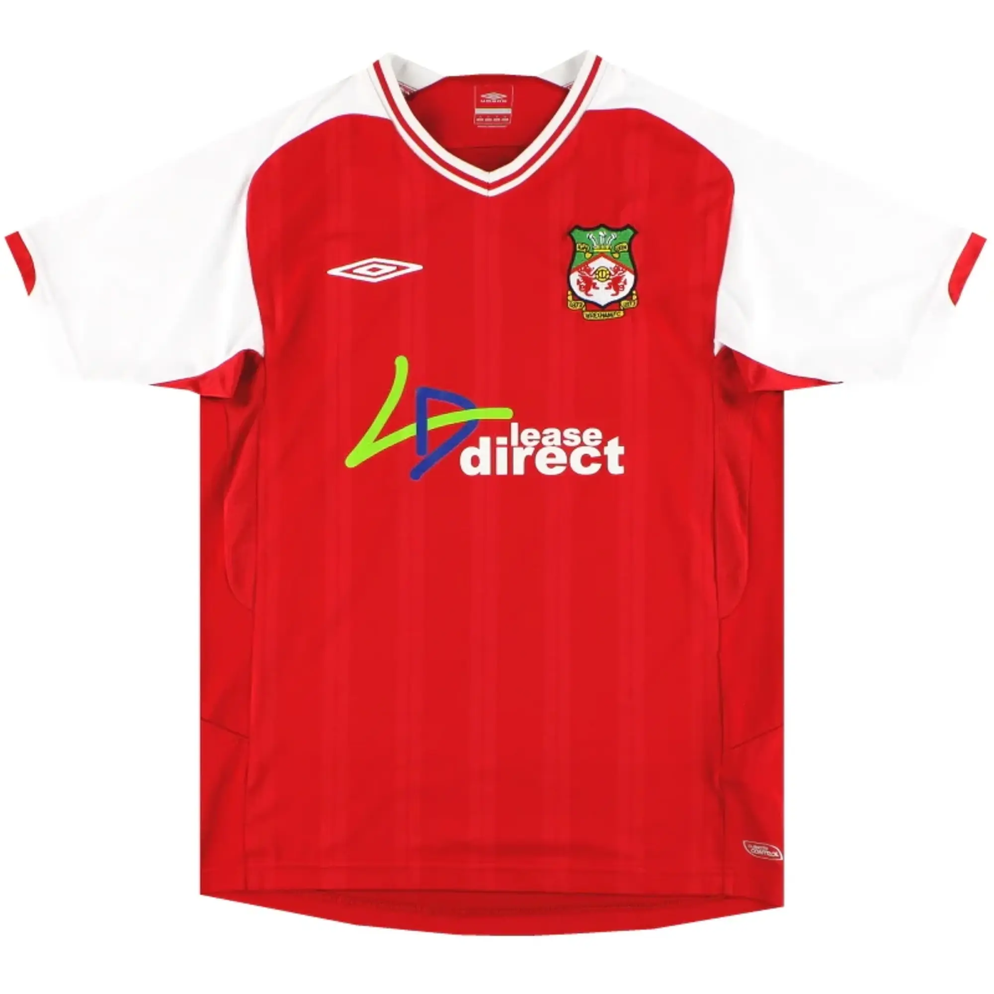 2009-10 Wrexham Umbro Home Shirt S - Wrexham / Excellent 