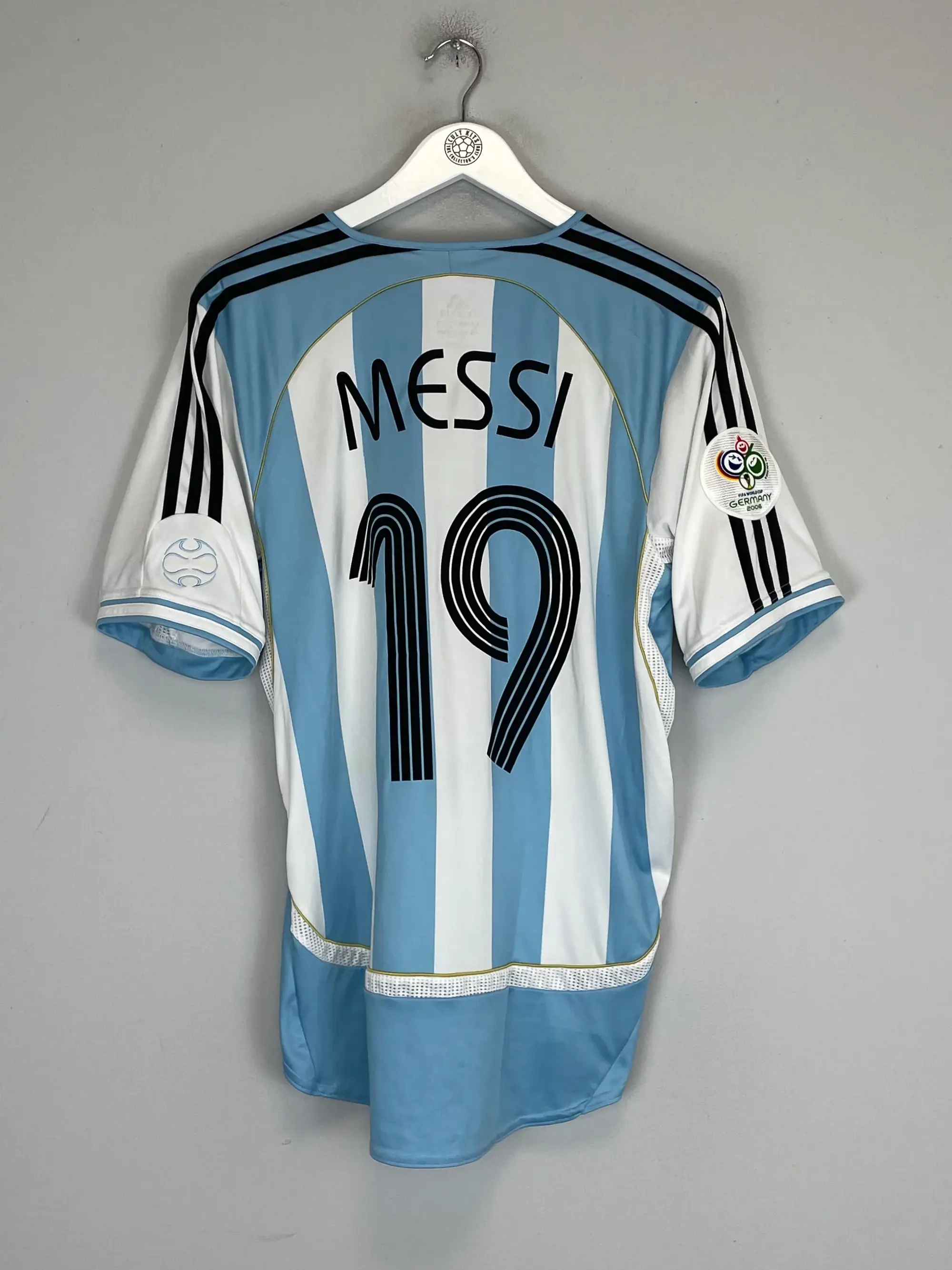 2005/07 ARGENTINA MESSI #19 HOME SHIRT (M) ADIDAS | CULT KITS
