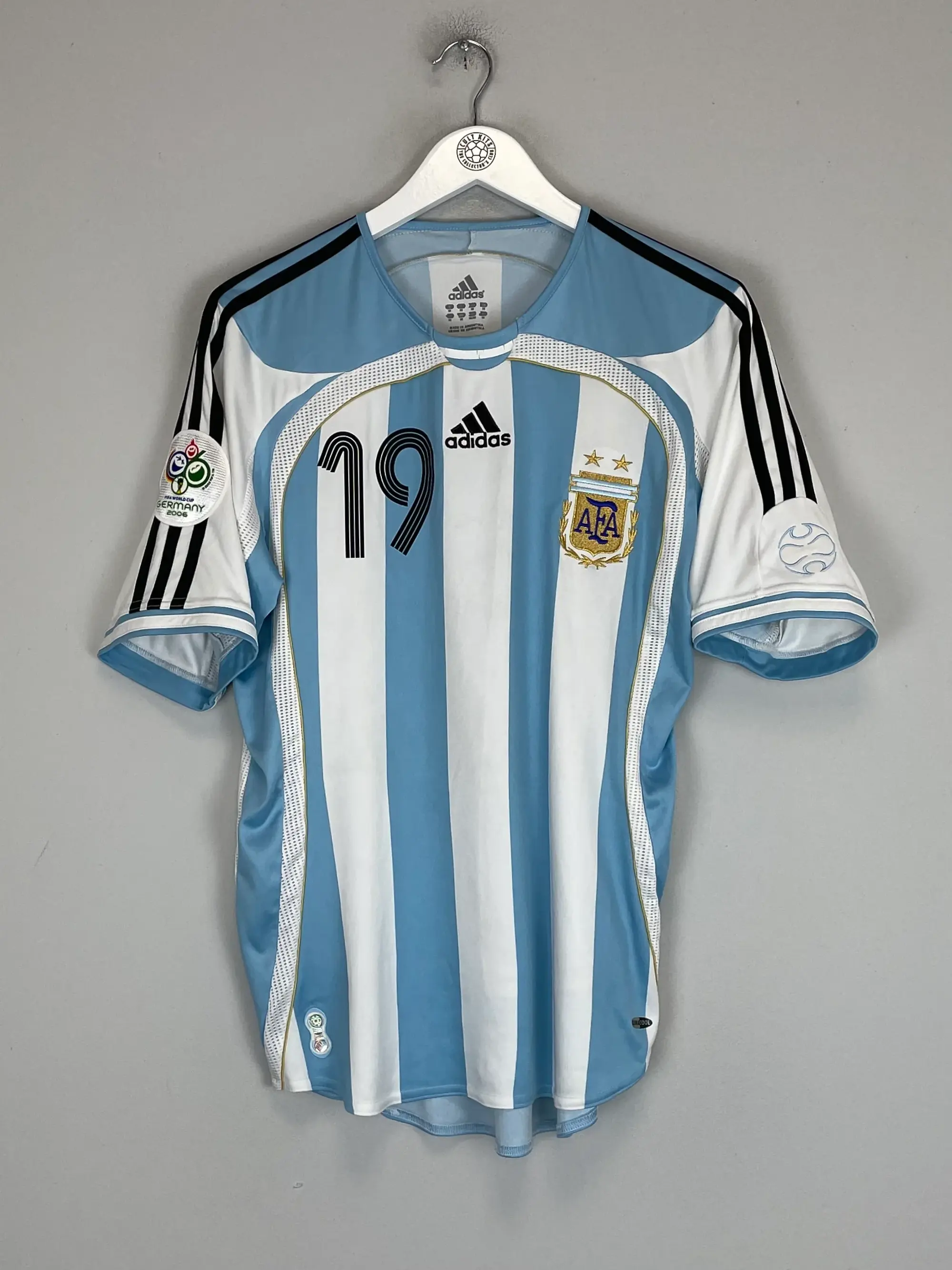 2005/07 ARGENTINA MESSI #19 HOME SHIRT (M) ADIDAS | CULT KITS