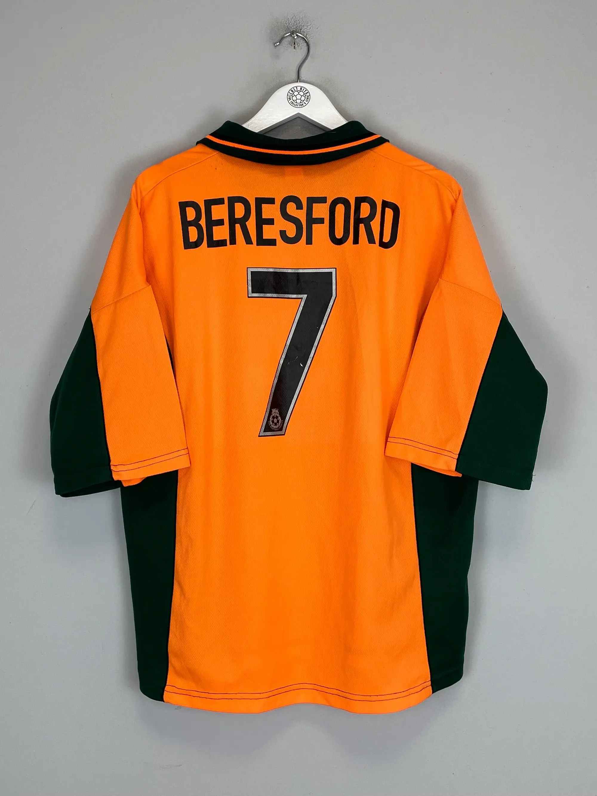 2002/03 PLYMOUTH ARGYLE BERESFORD #7 AWAY SHIRT (XL) PATRICK | CULT KITS