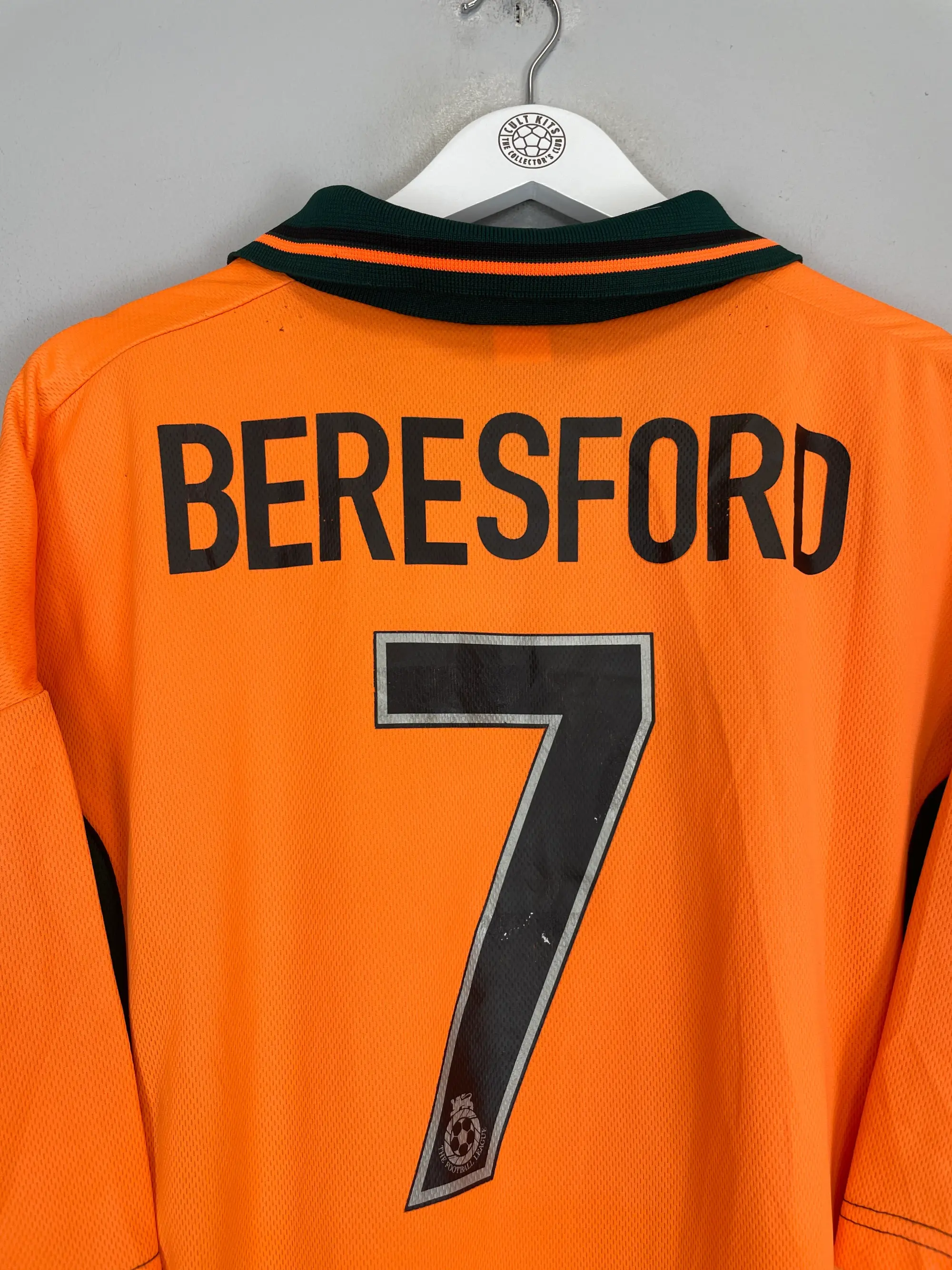 2002/03 PLYMOUTH ARGYLE BERESFORD #7 AWAY SHIRT (XL) PATRICK | CULT KITS