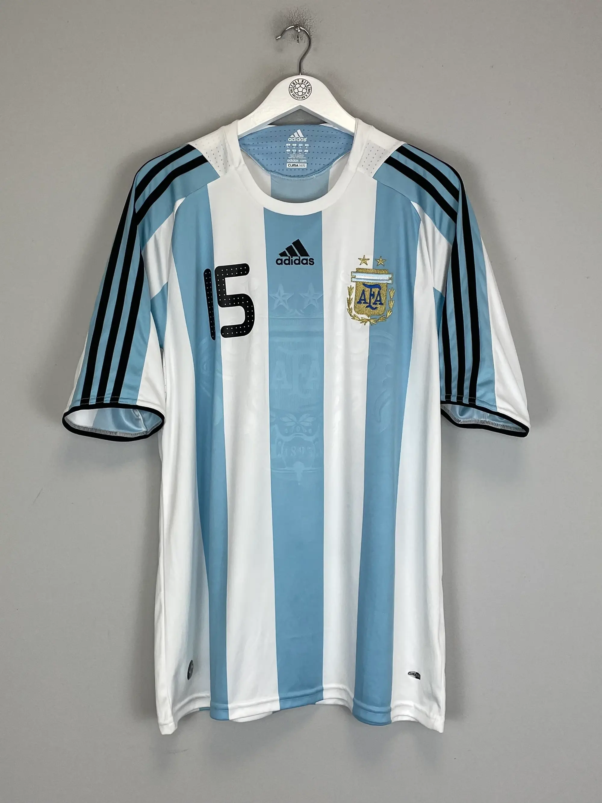 2007/09 ARGENTINA MESSI #15 HOME SHIRT (XL) ADIDAS | CULT KITS