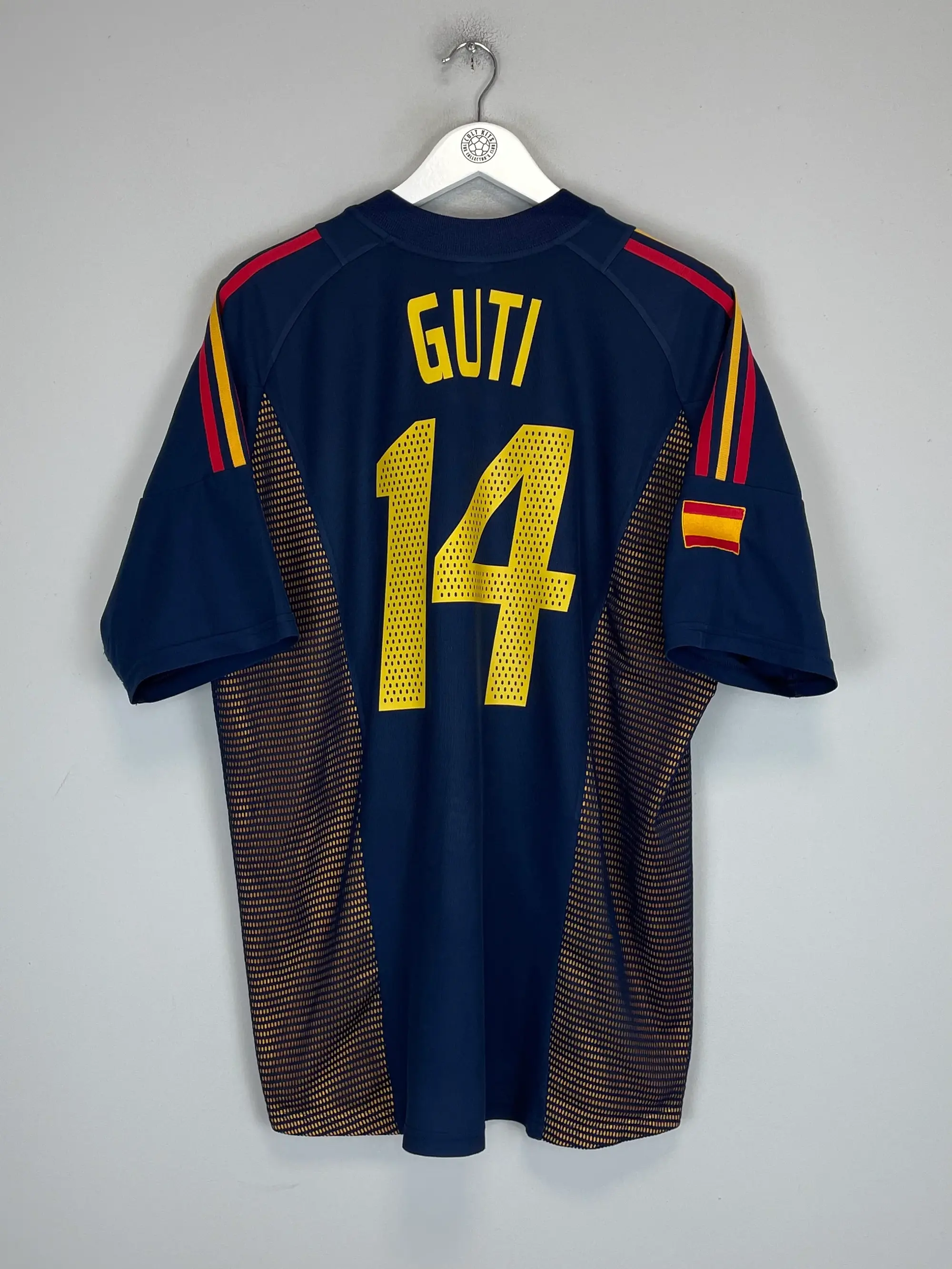 2002/04 SPAIN GUTI #14 THIRD SHIRT (XL) ADIDAS | CULT KITS