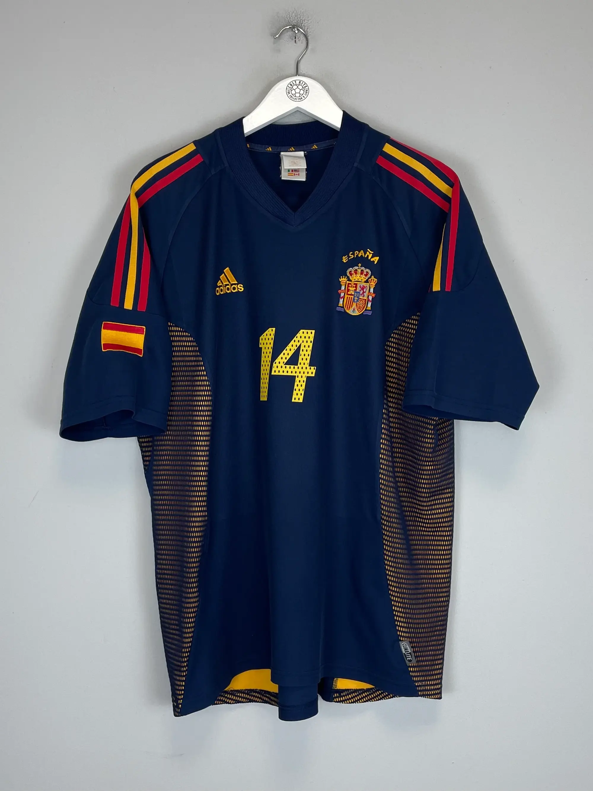 2002/04 SPAIN GUTI #14 THIRD SHIRT (XL) ADIDAS | CULT KITS