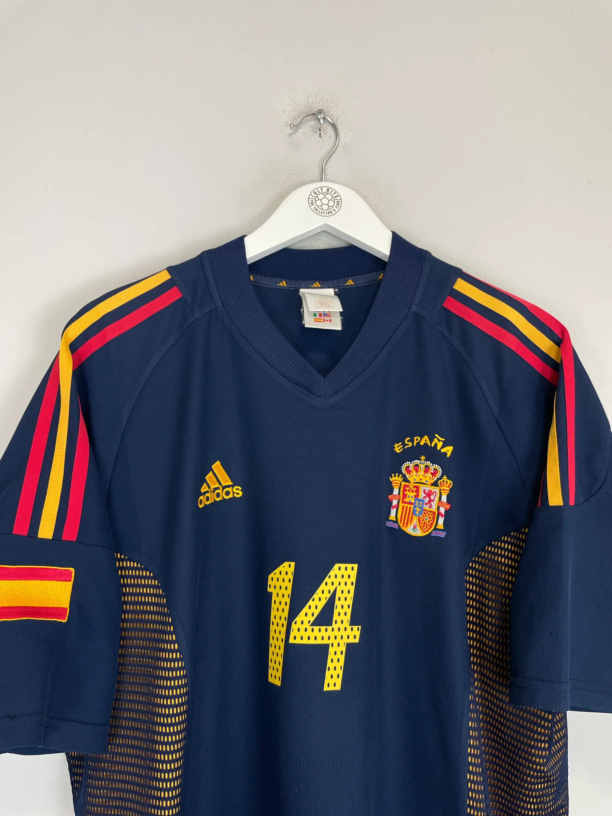 2002/04 SPAIN GUTI #14 THIRD SHIRT (XL) ADIDAS | CULT KITS
