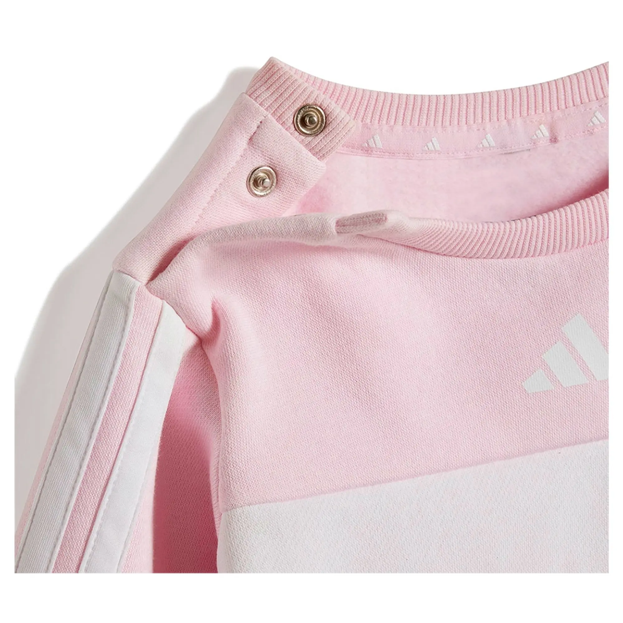 Adidas Seasonal Essentials Tiberio 3 Stripes Fleece Crew Set