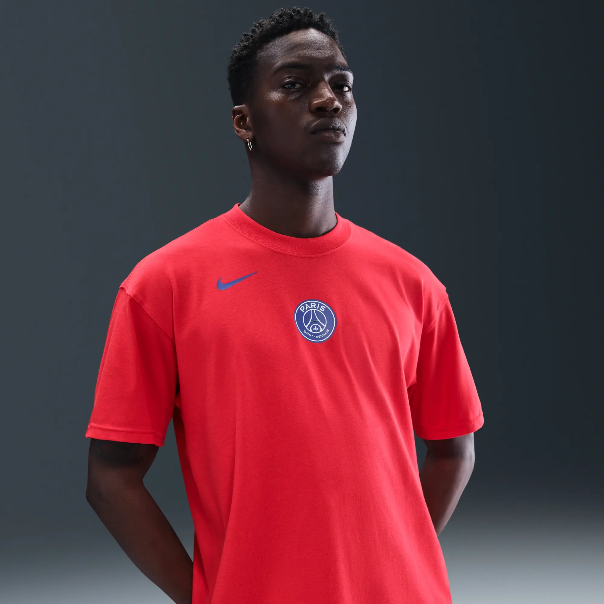 Paris Saint-Germain Men's Nike Total 90 Football T-Shirt - Red