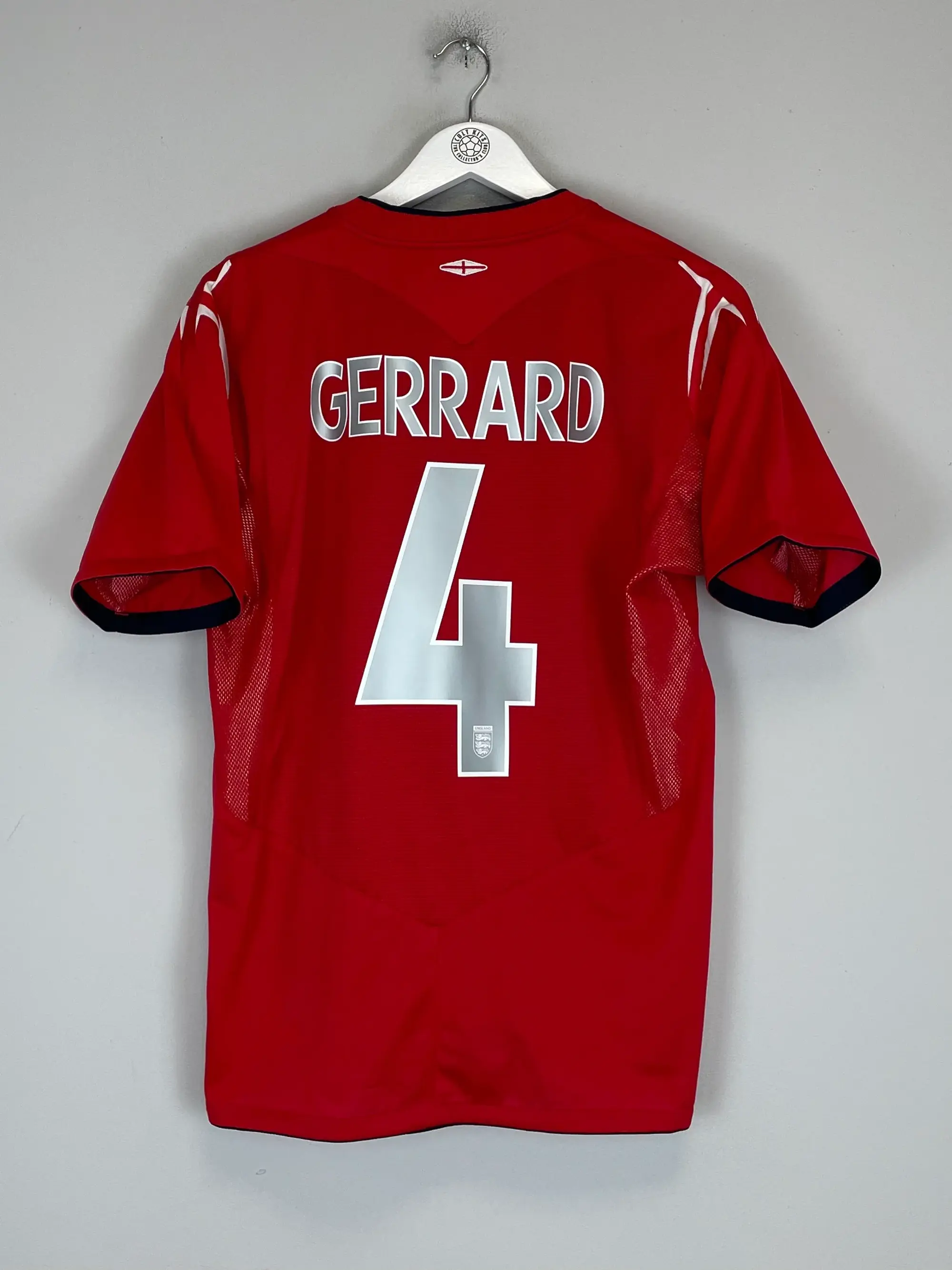 2004/06 ENGLAND GERRARD #4 AWAY SHIRT (M) UMBRO | CULT KITS