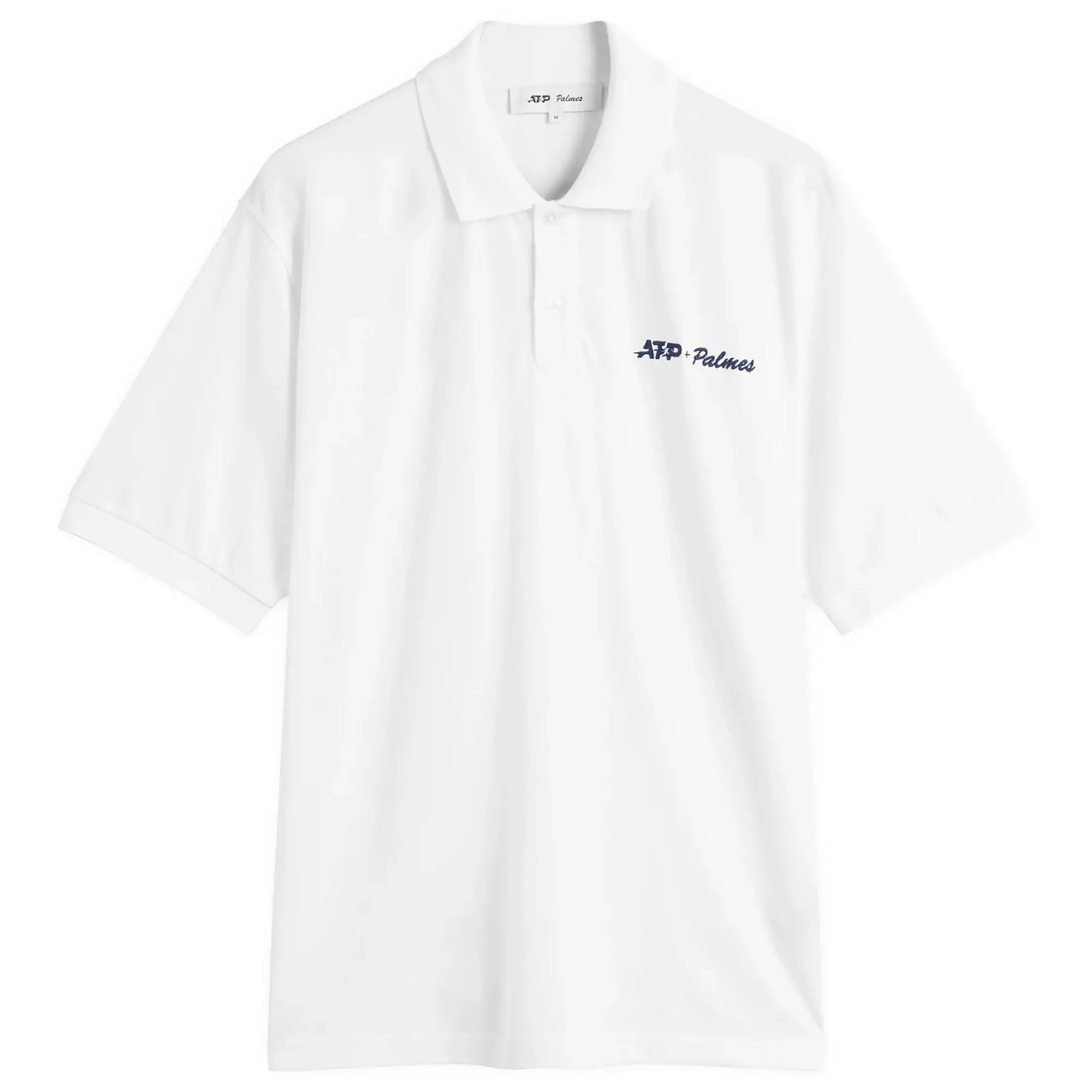 Palmes Men's x ATP Pique Polo Shirt Presented by END. White