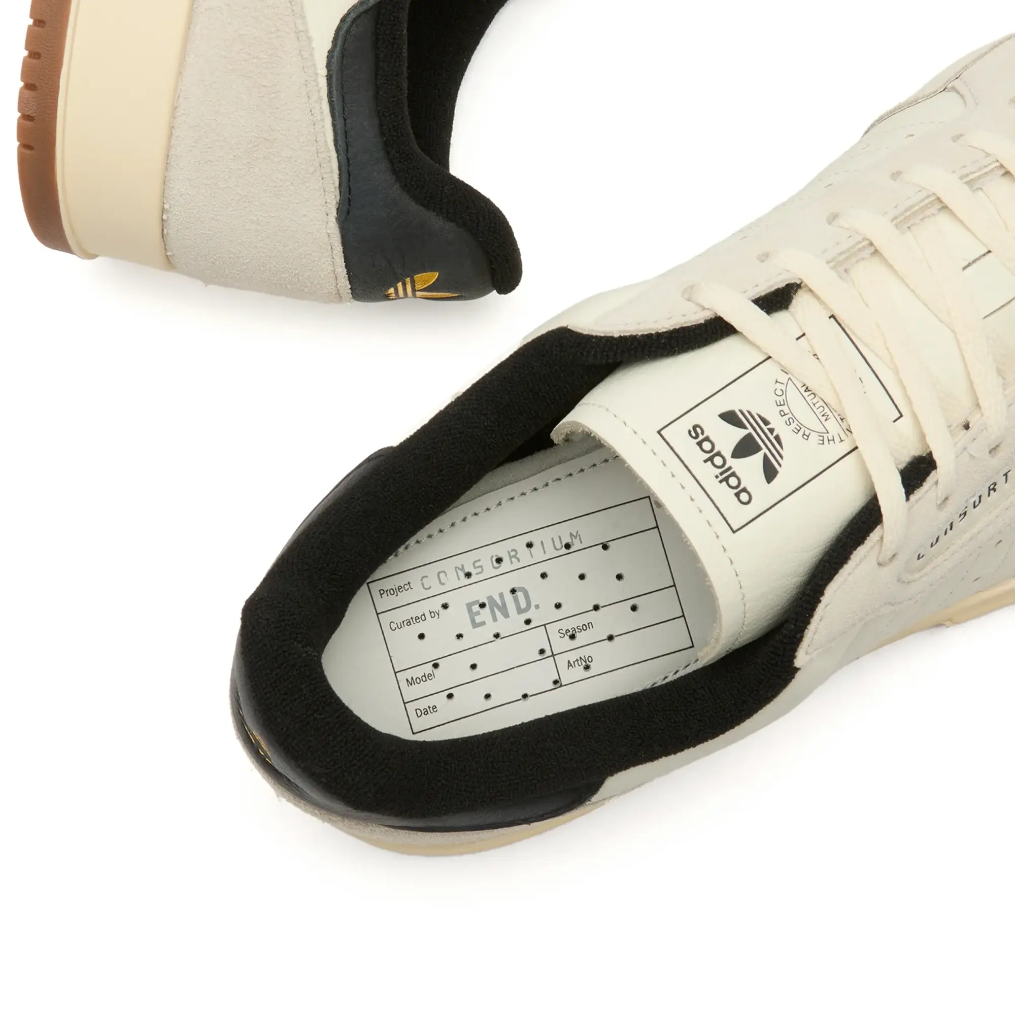 adidas Consortium SC Powerphase Sneaker - Presented by END. Off White/Core Black/Cream White