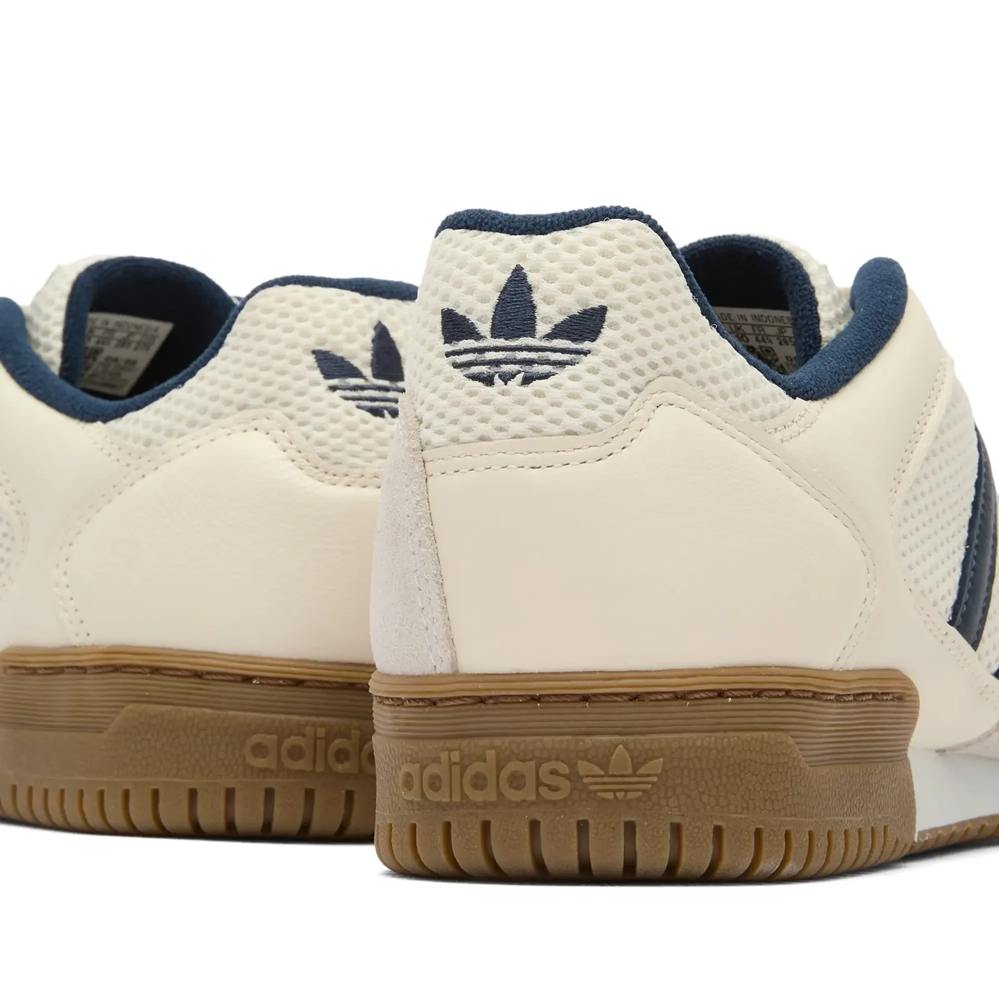 adidas Consortium Fechten Indoor Sneaker - Presented by END. Off White/Collegiate Navy/Crystal White