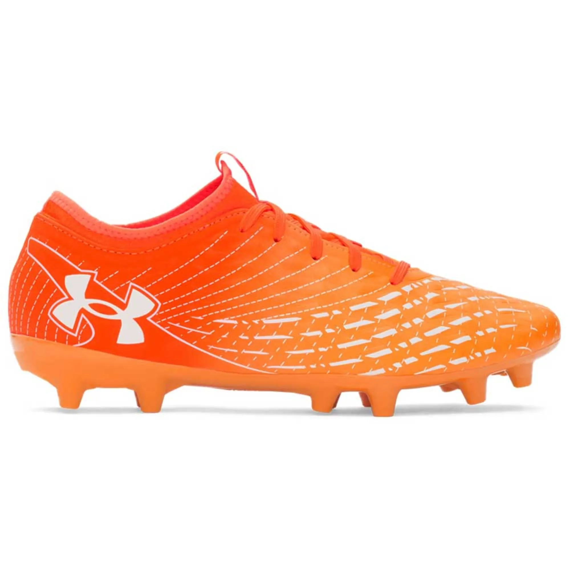 Under Armour  Magnetico Select 5 FG Unisex Soccer Cleats Blaze Orange / Squad Orange / White 9.5