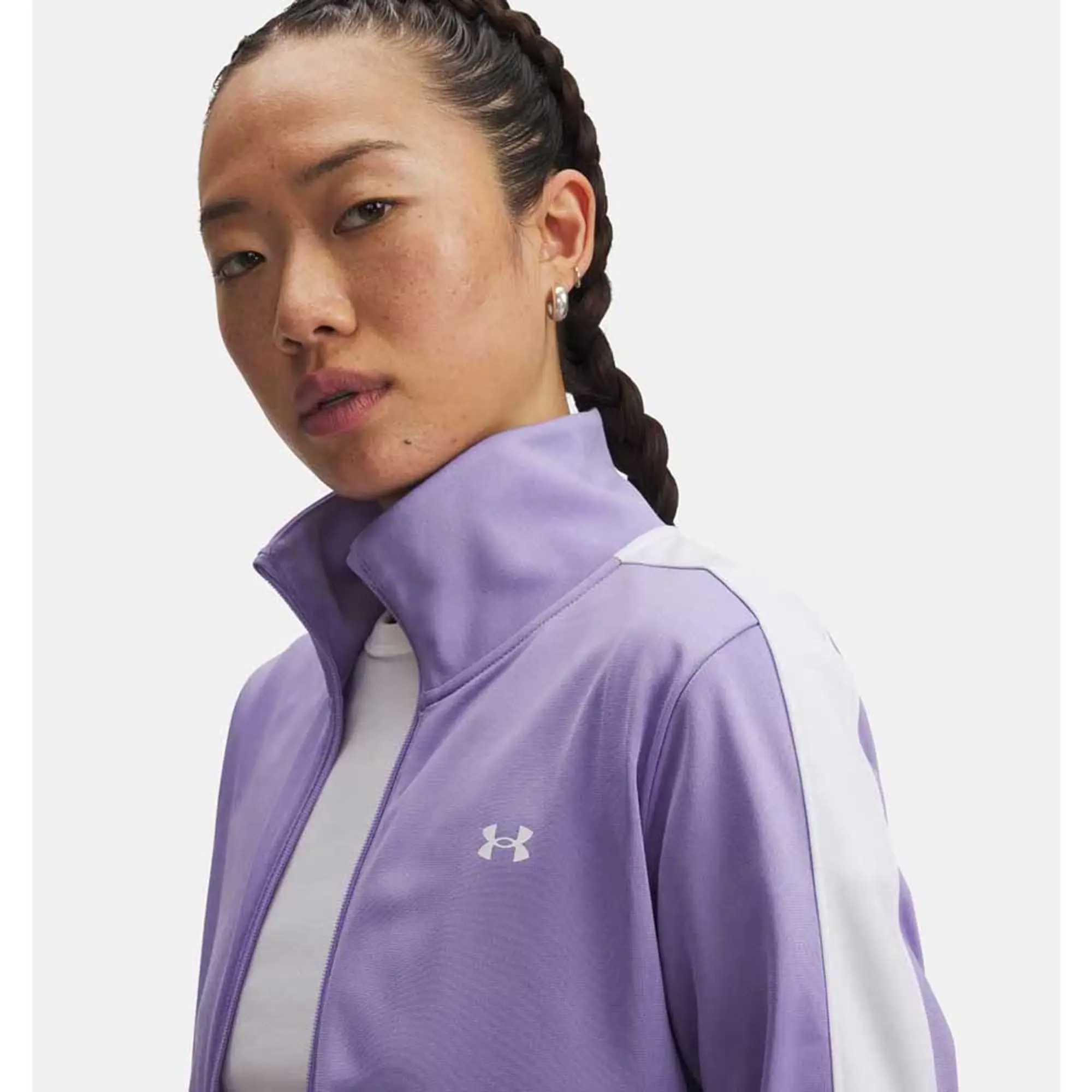 Under Armour  Tricot Women's Tracksuit Transparent / White / White L