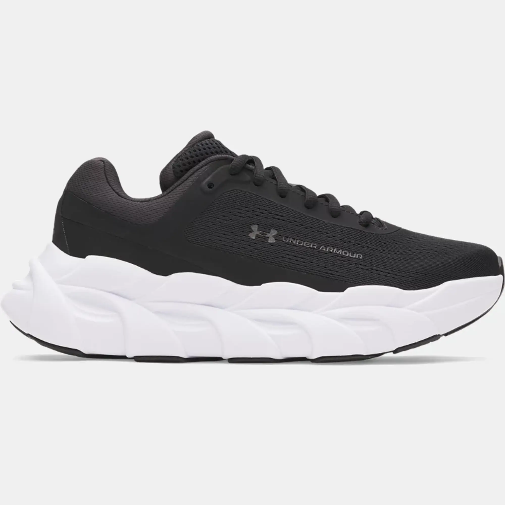 Under Armour  Halo Runner Women's Running Shoes Black / White / Castlerock 7.5