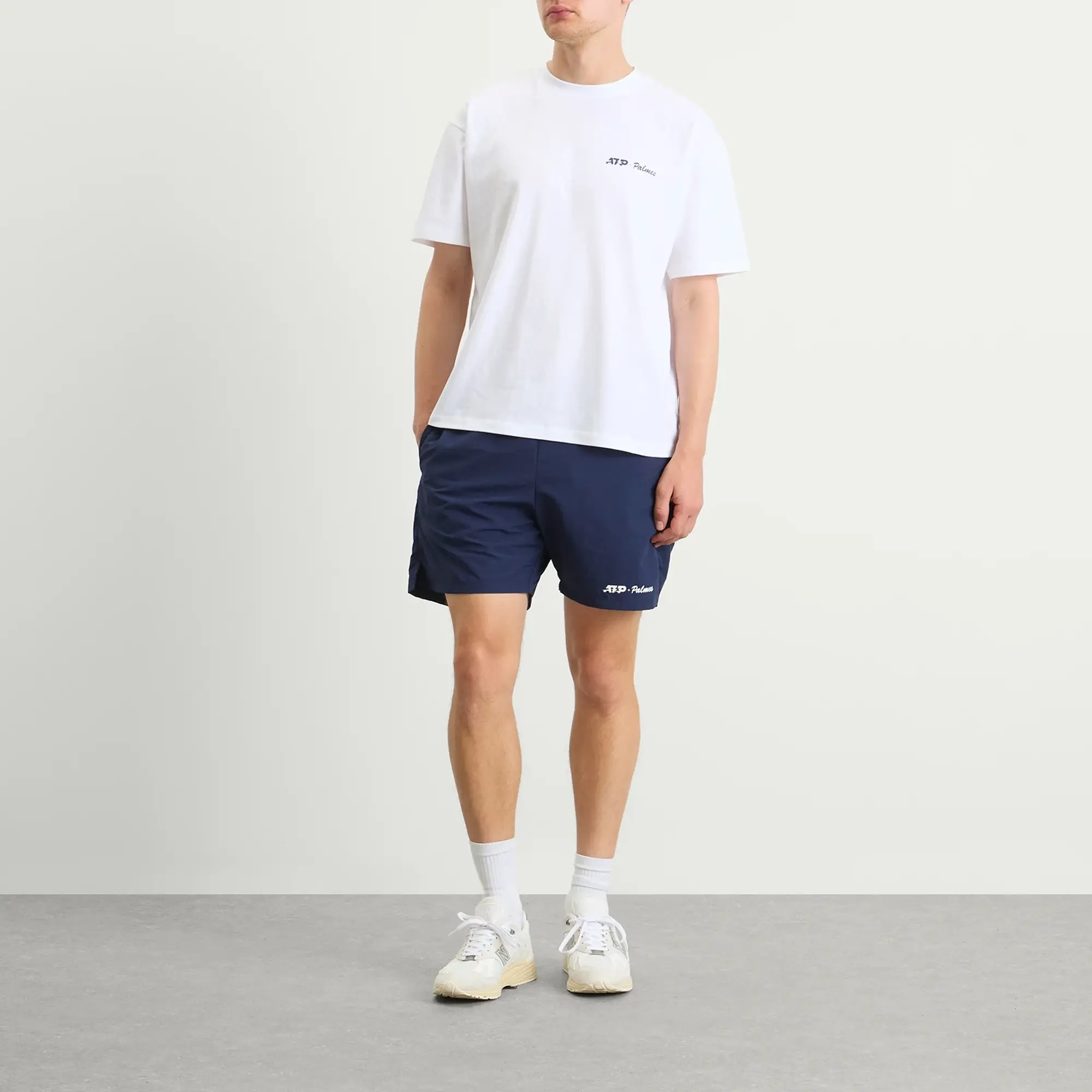 Palmes Men's x ATP Small Logo T-Shirt Presented by END. White